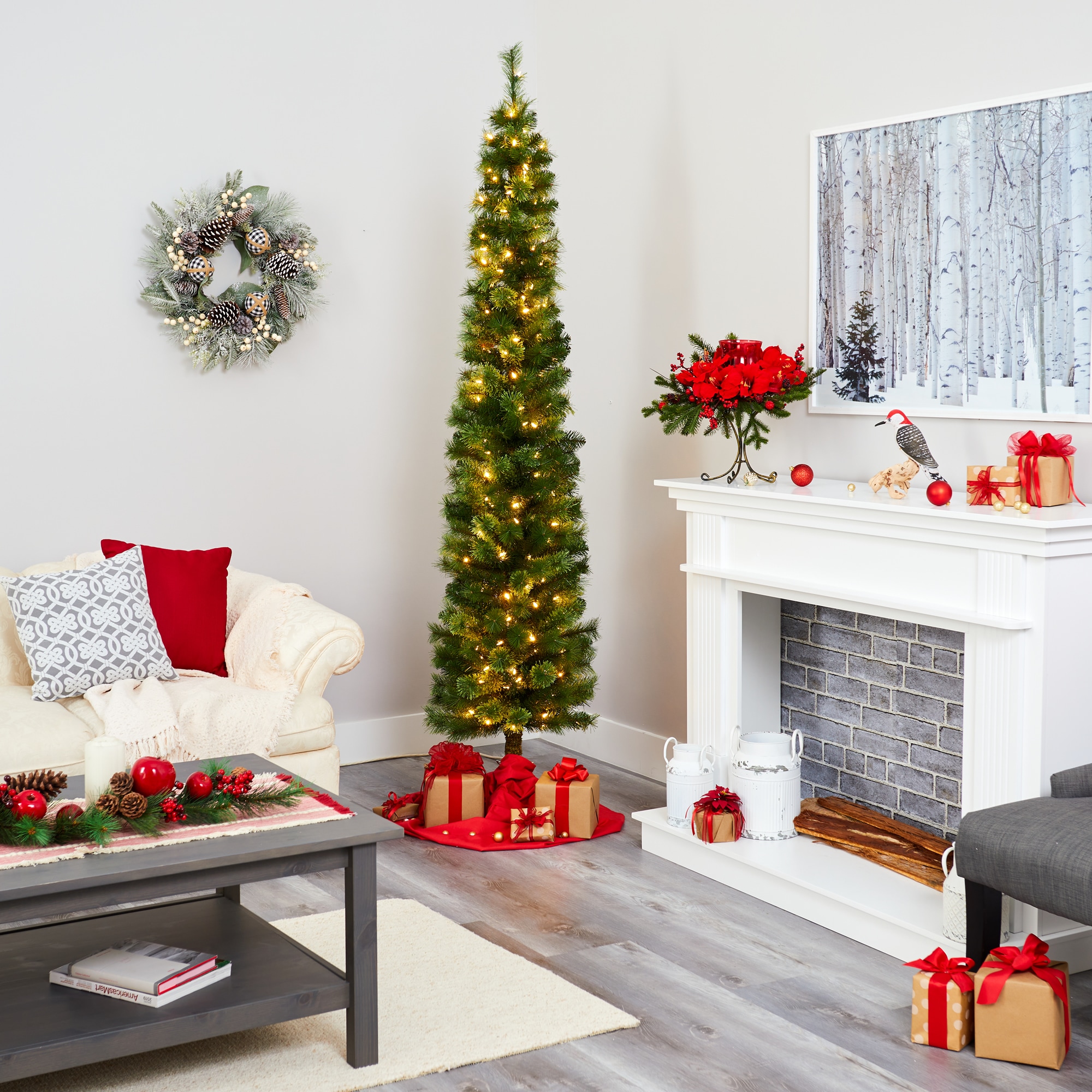 Nearly Natural T1477 Artificial-Christmas-Trees - View #7