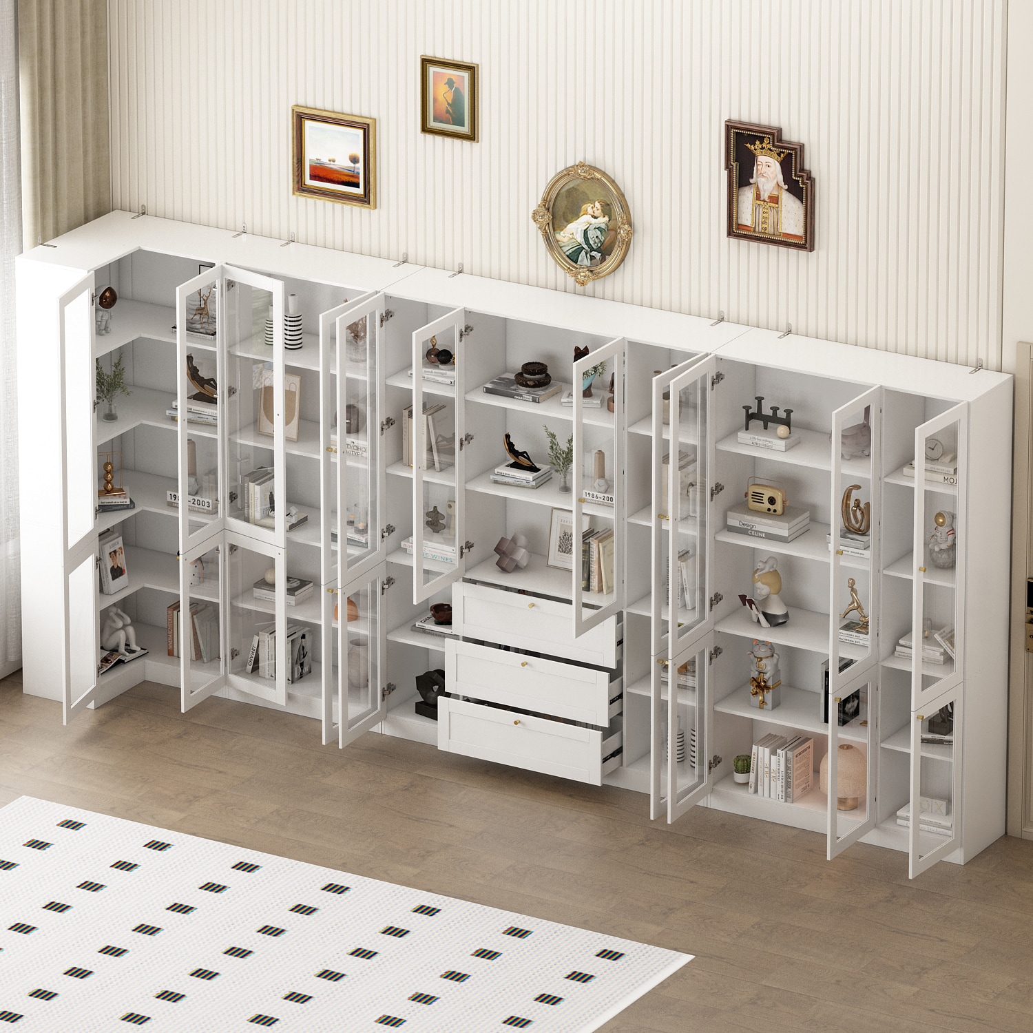 FUFU&GAGA KF020399+400+401+421 bookcases - View #8
