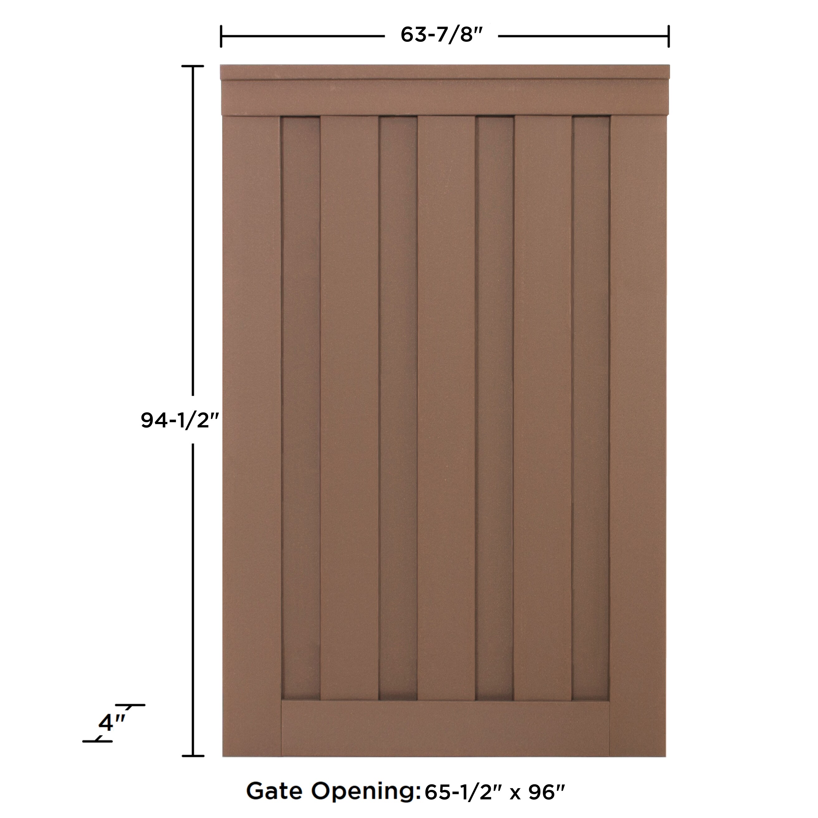 Trex Fencing TFS-SD-SGK8HX5W Composite-Fence-Gates - View #5
