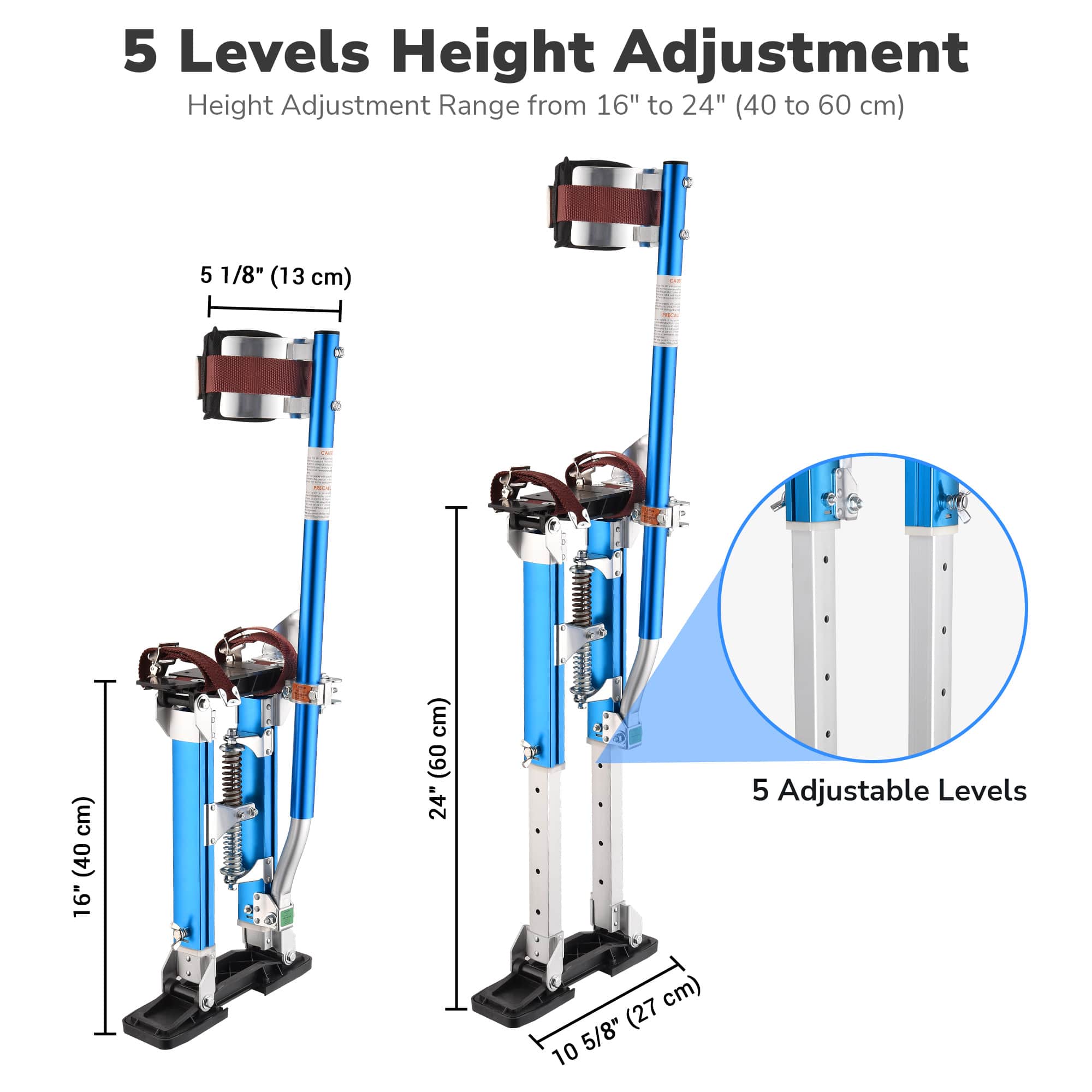 Yescom 08STI005-1624-03-LO Drywall-Stilts - View #3