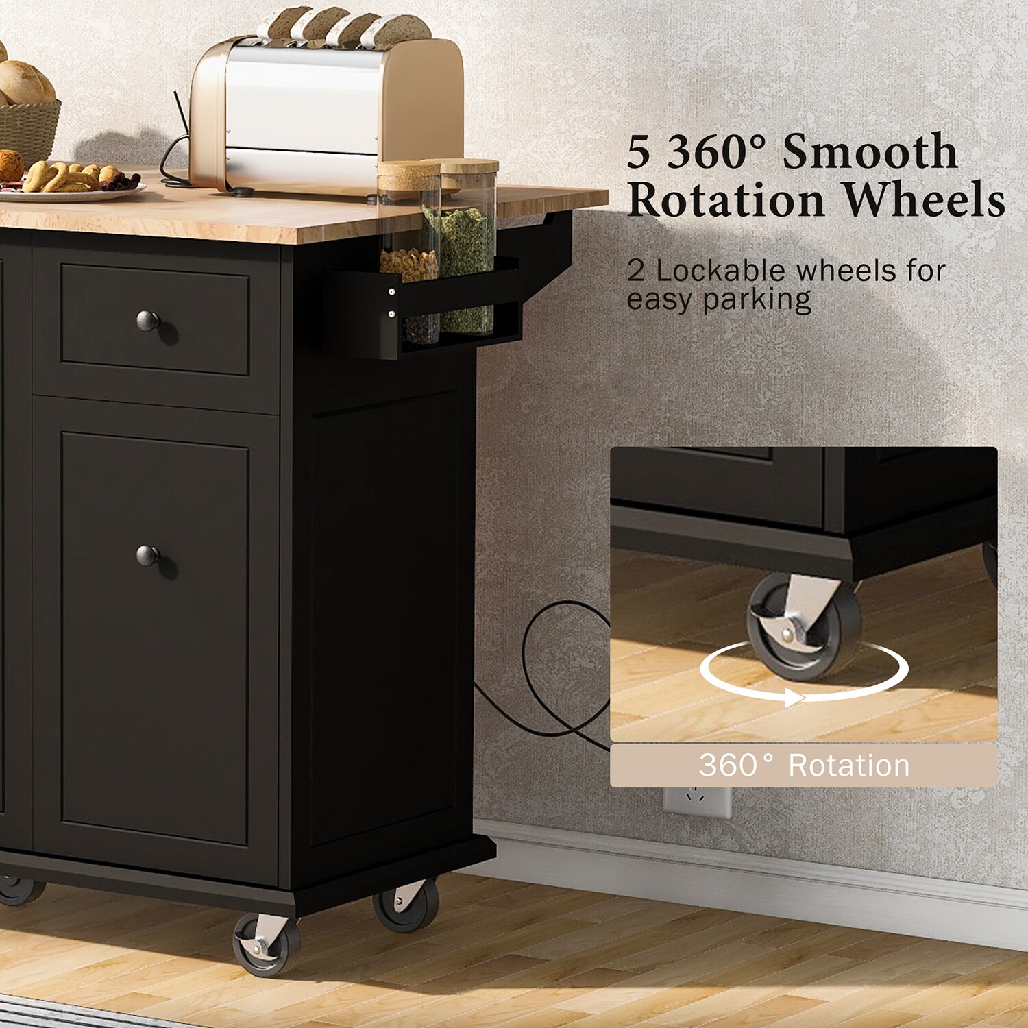 Kahomvis KK-QPO2-3AB Kitchen-Furniture - View #8