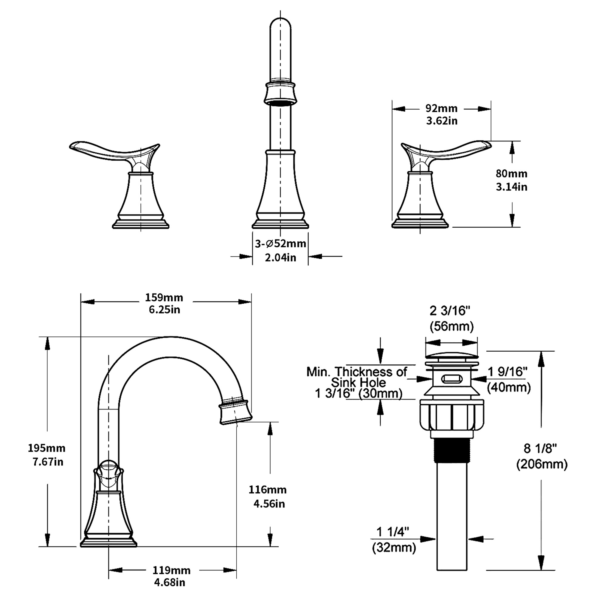 AAZJ NBC-CM73065 Lavatory-Faucets - View #6