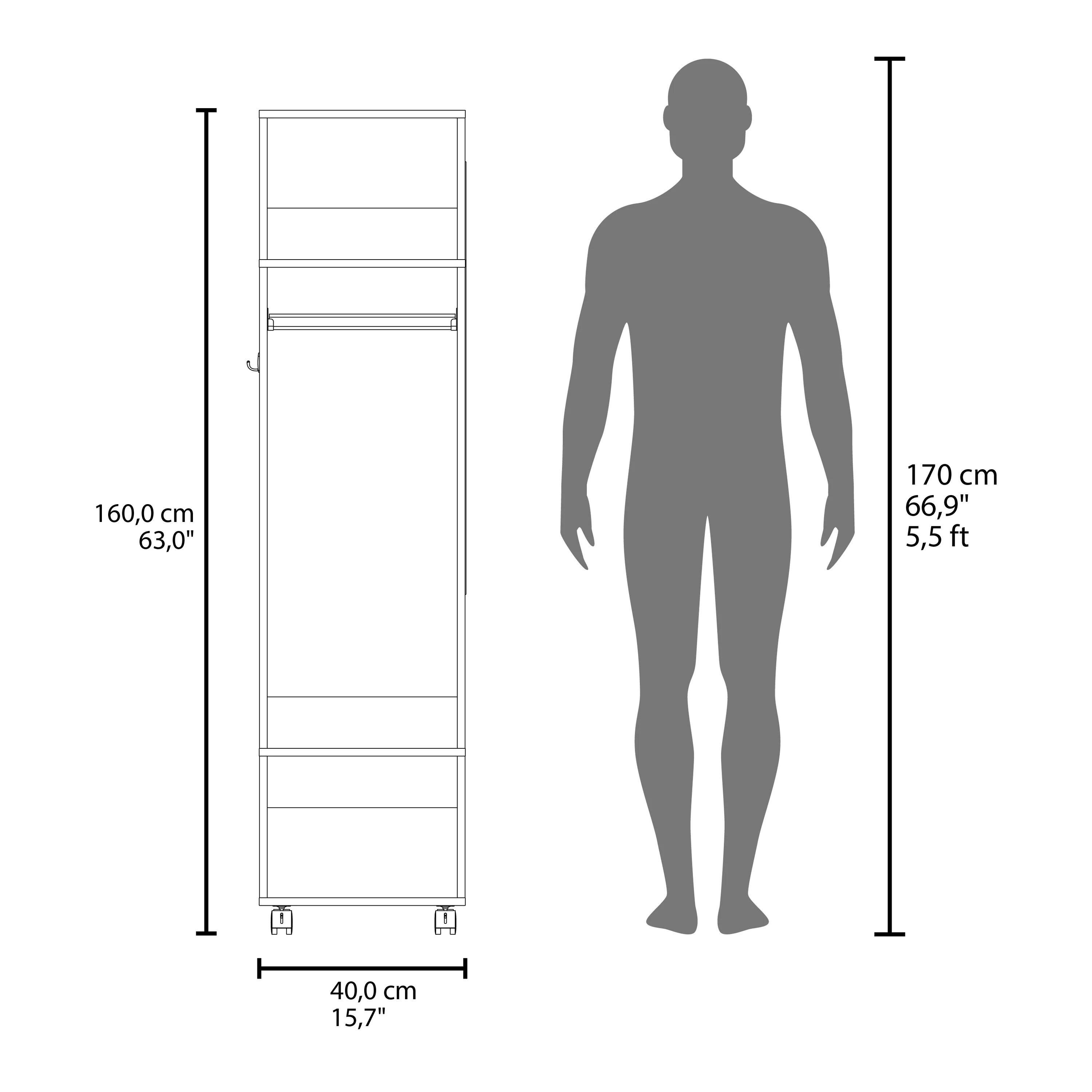 Tinyhomie LW-X-KARL454 Wood-Closet-Shelves - View #4