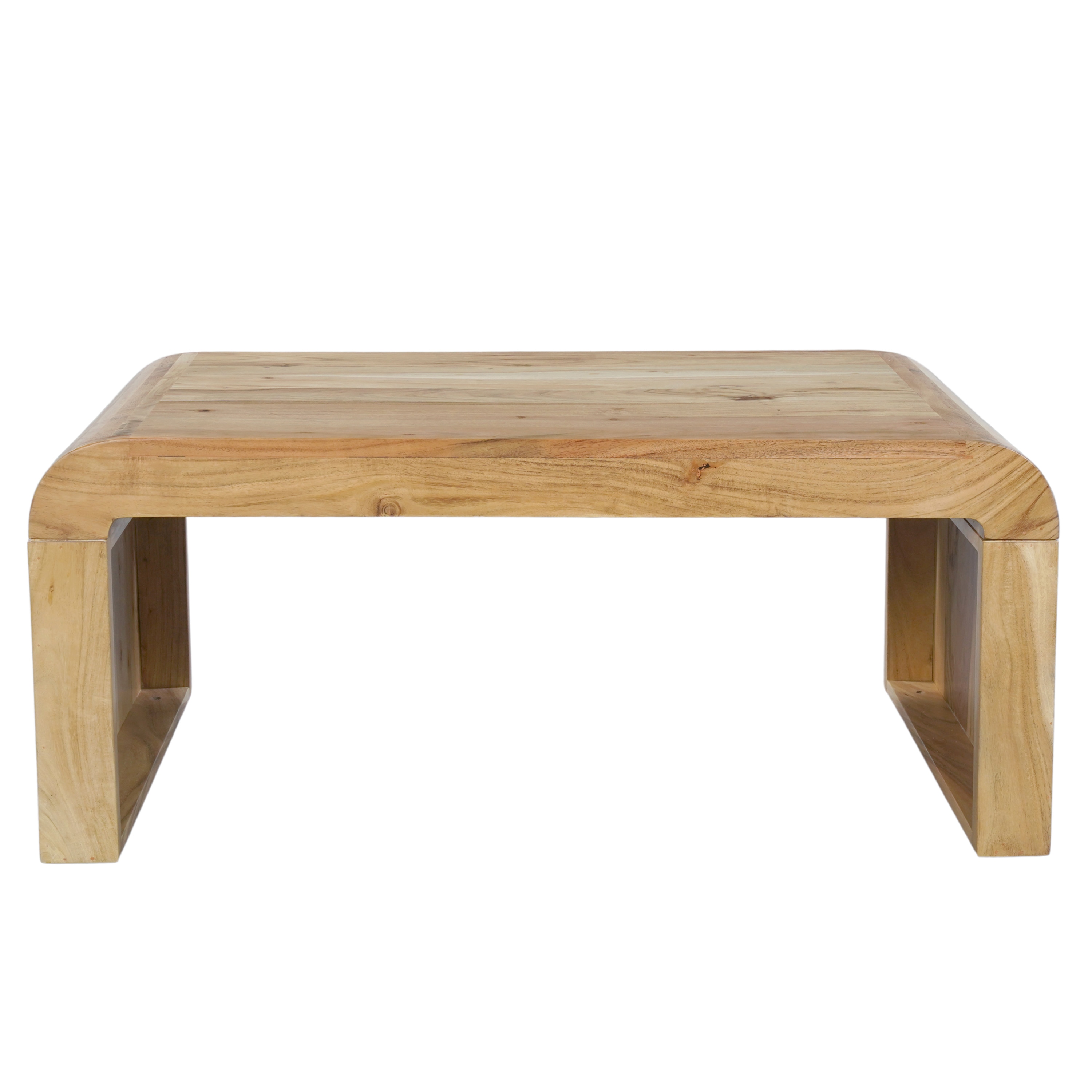 Benzara UPT-314336 Modern Wood 36-in W x 15-in H Coffee Table