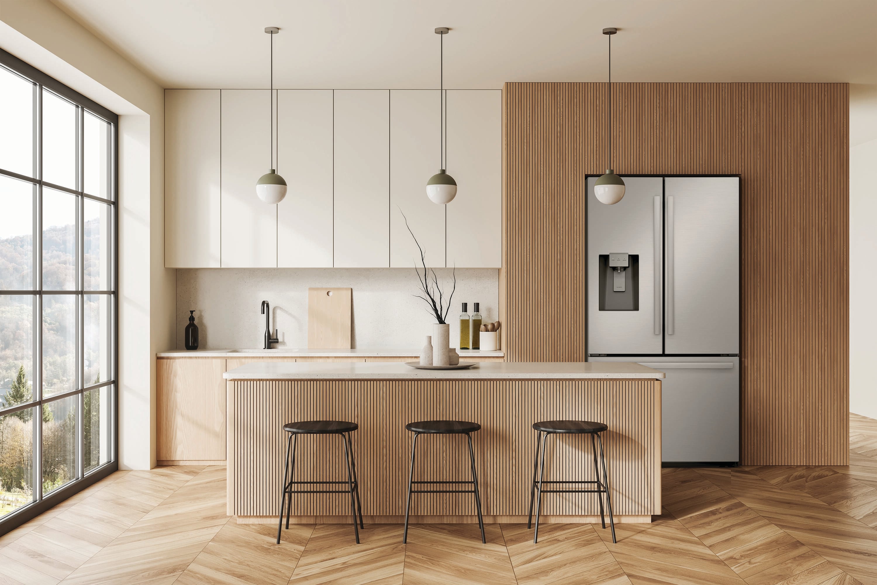 Sharp SJF2955KS French-Door-Refrigerators - View #8