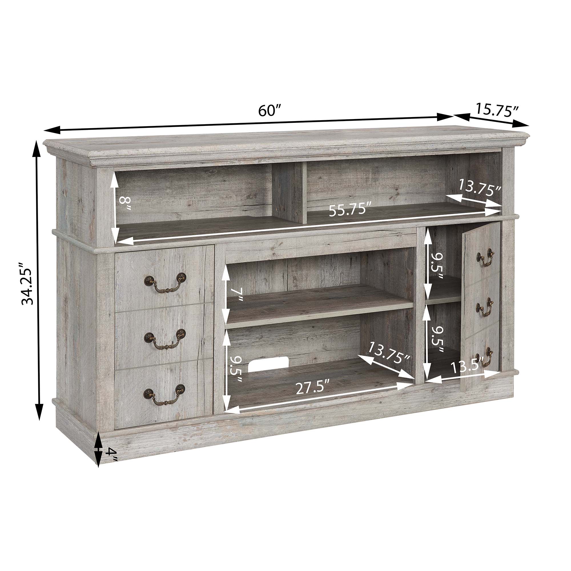 SINOFURN SYC160018GY Tv-Stands - View #4