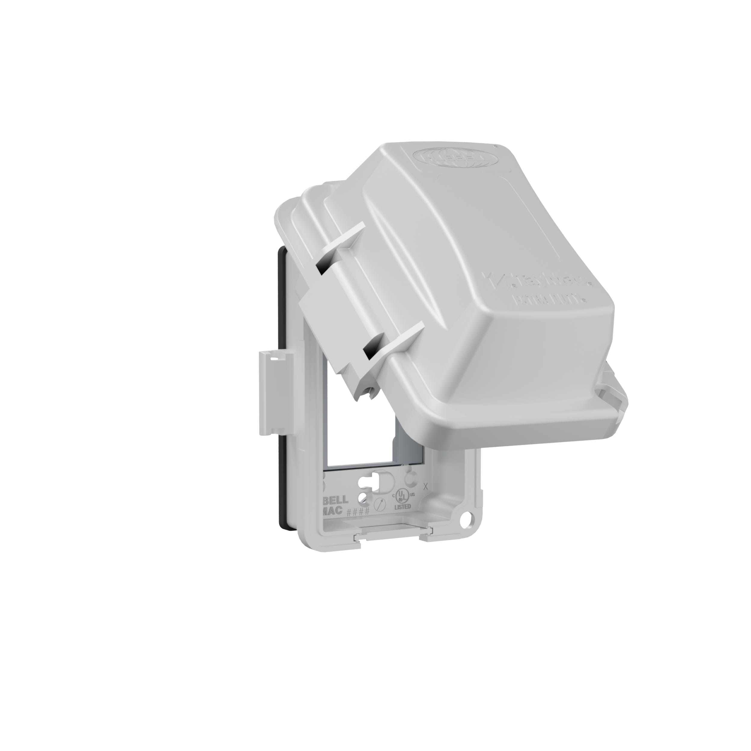 Hubbell MM420W Electrical-Box-Covers - View #8