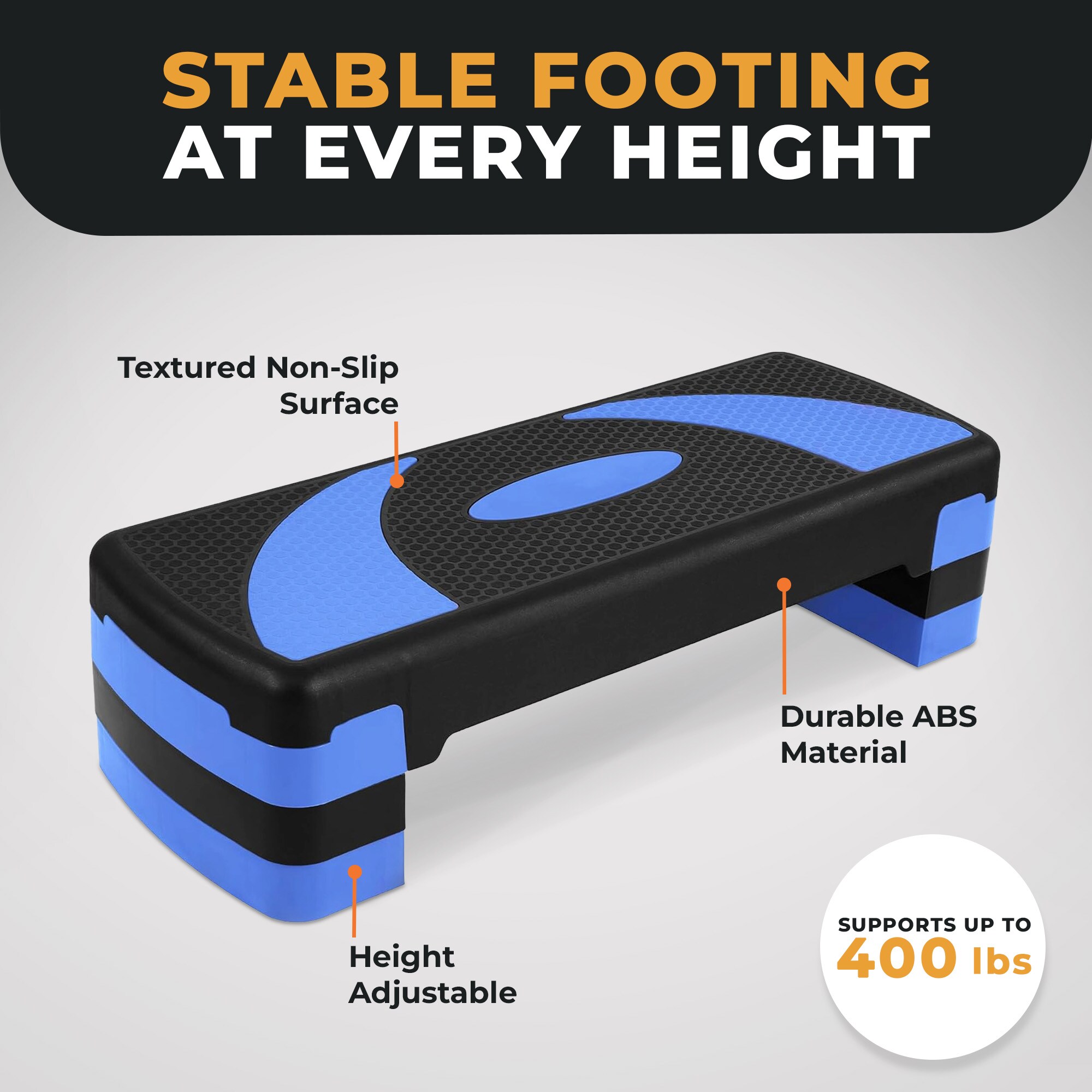 Balancefrom AEROSTEP-BLK/BL Plyo-Boxes-Platforms - View #4