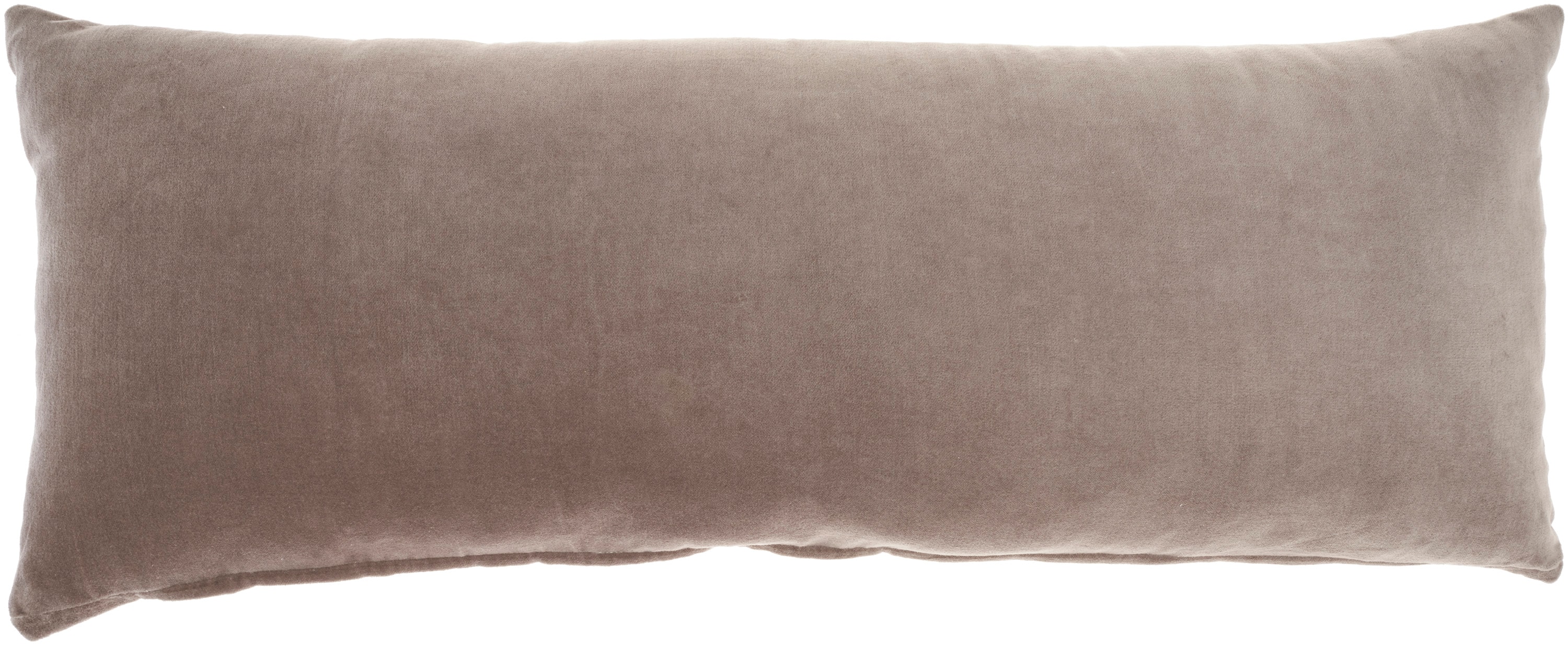 Mina Victory 798019004545 12-in x 30-in Taupe Rectangular Indoor Decorative Pillow