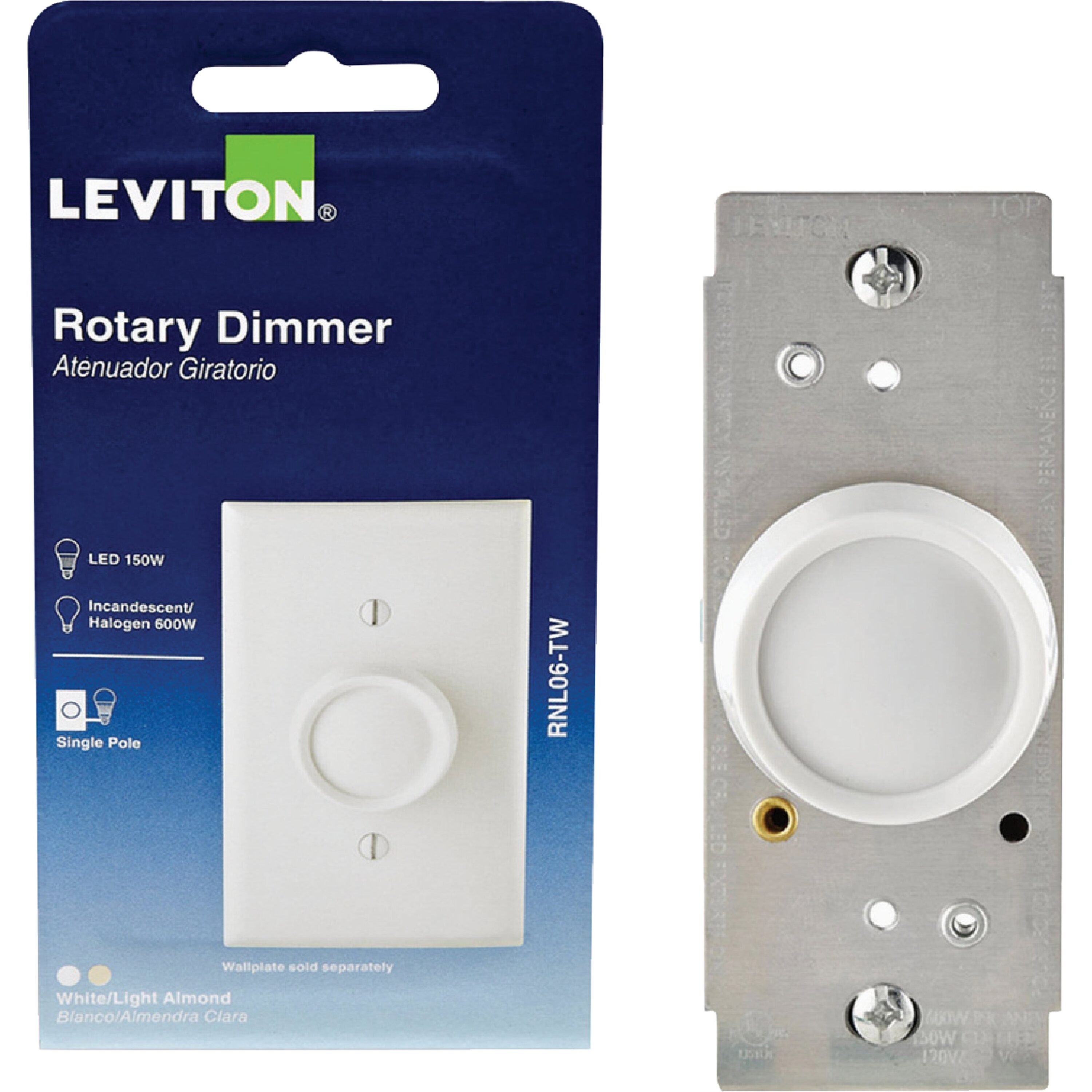 Leviton R00-RNL06-0TW Lighting-Controls - View #3