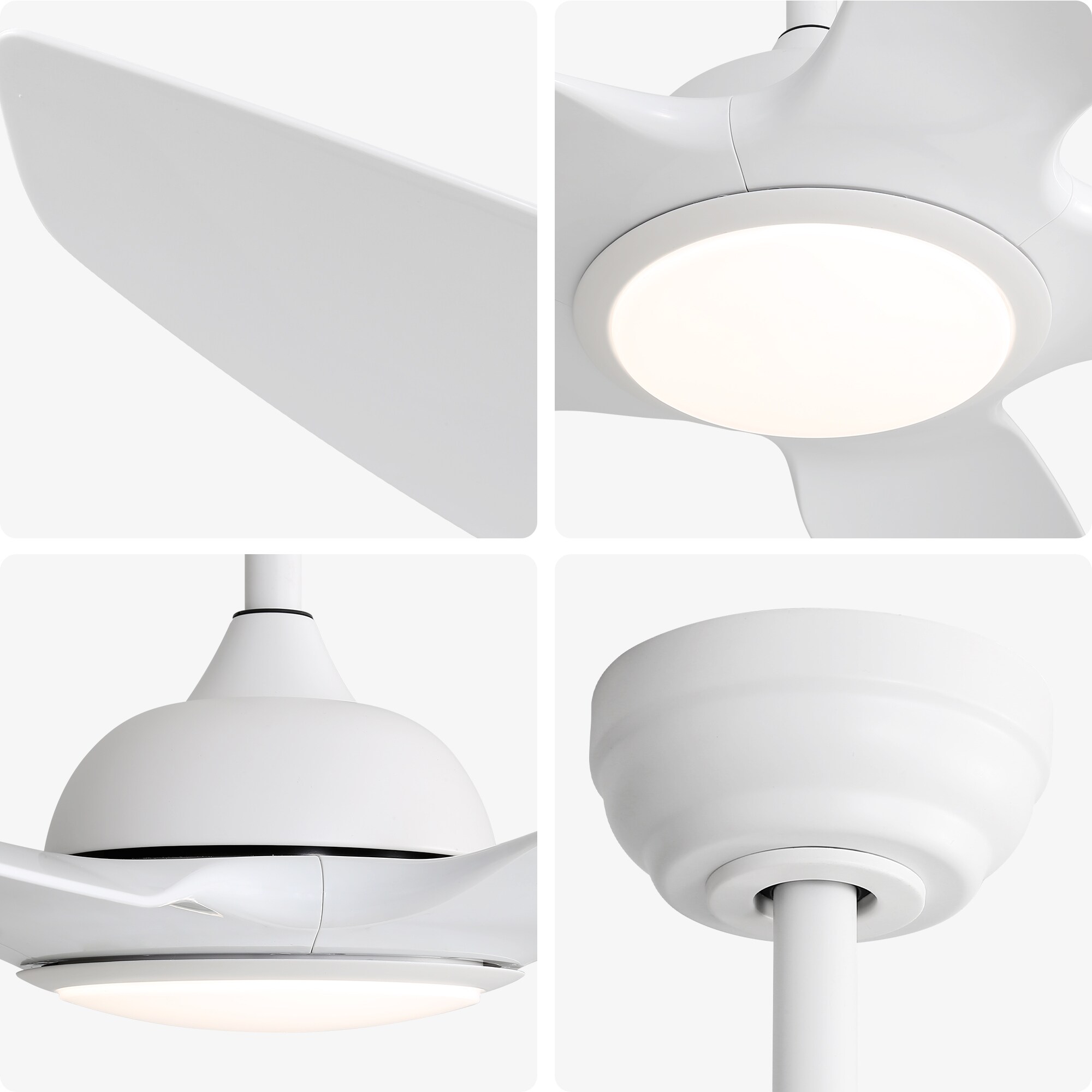 Yardreeze KBS-48K022-WH Ceiling-Fans - View #3