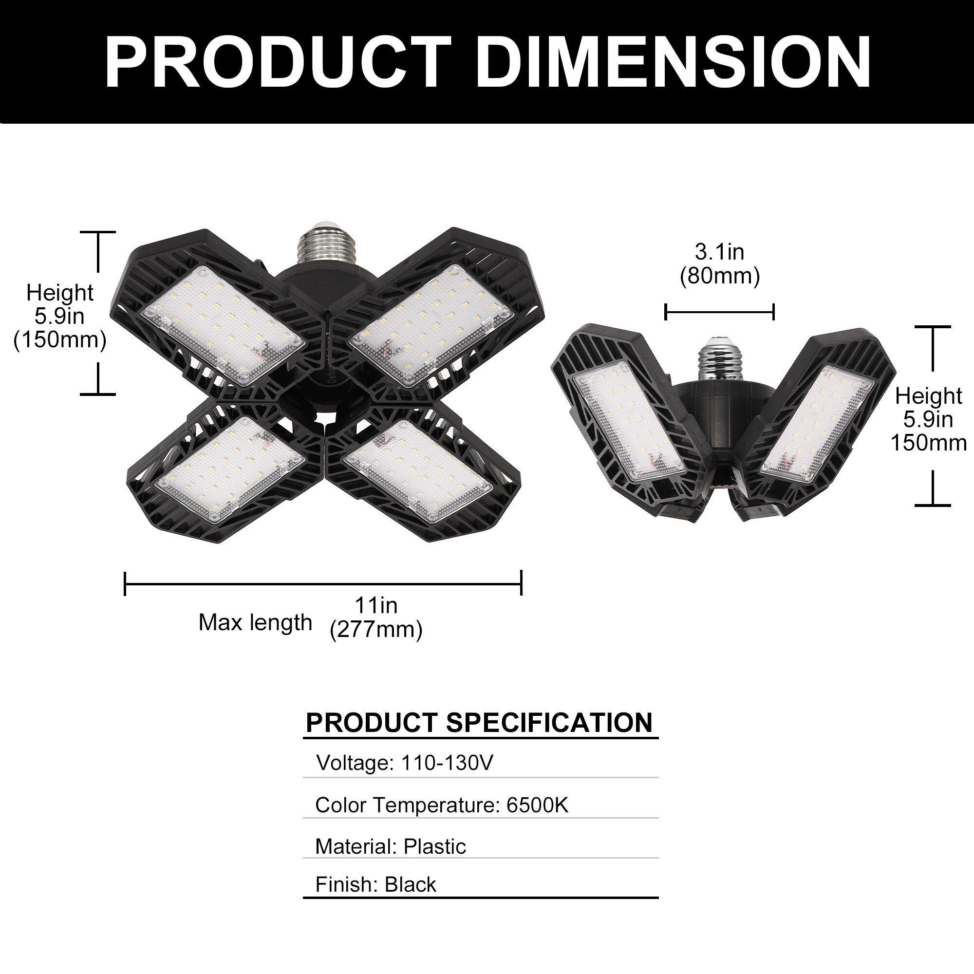 YANSUN LA-TM-CK00301BL-11 flushmounts - View #5