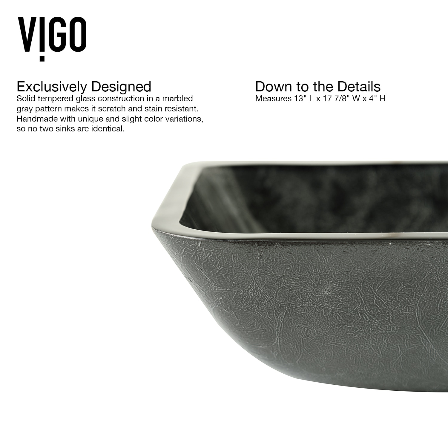 VIGO VGT1416 Bath-Sink - View #7