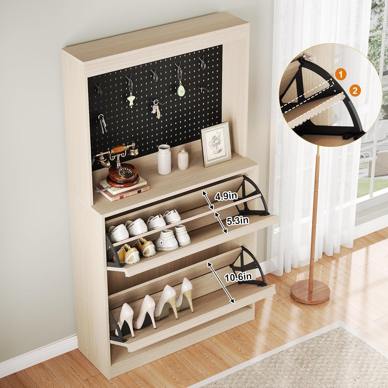 WhizMax IWAN-PHO-15G27CET Shoe-Racks - View #6