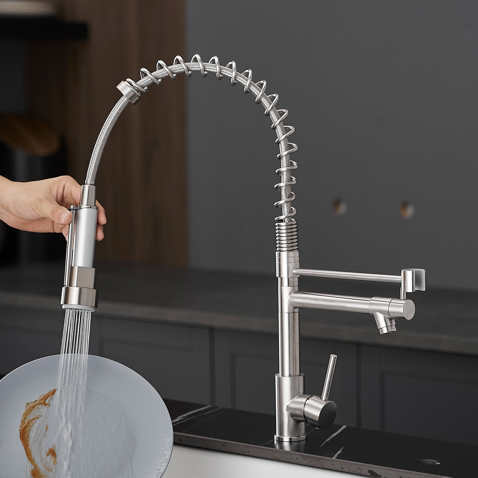 WELLFOR QJ-K-126999NG Kitchen-Faucets - View #3