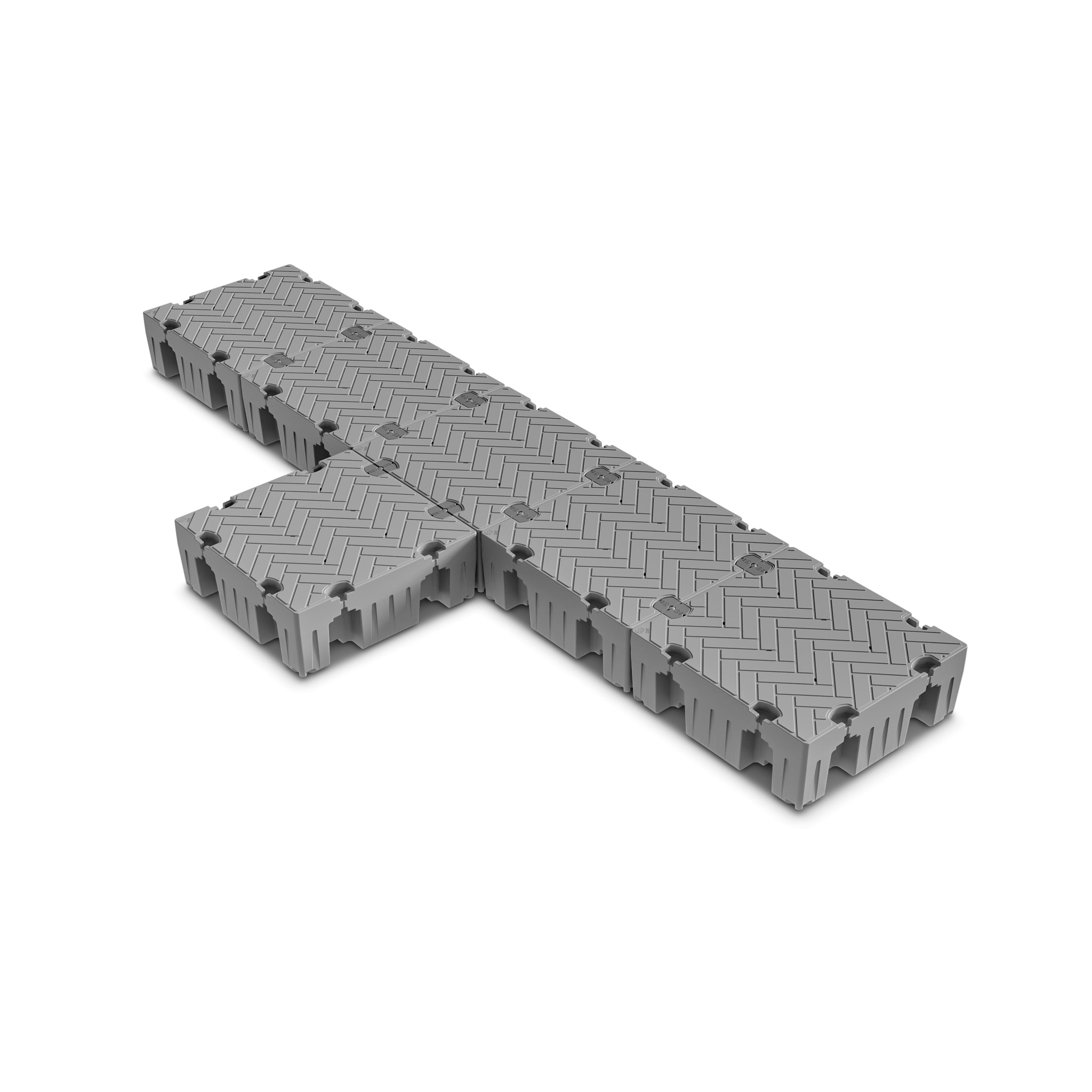 Tommy Docks TDFXT-820 Flexx 8' Extended T-shaped Floating Dock Package