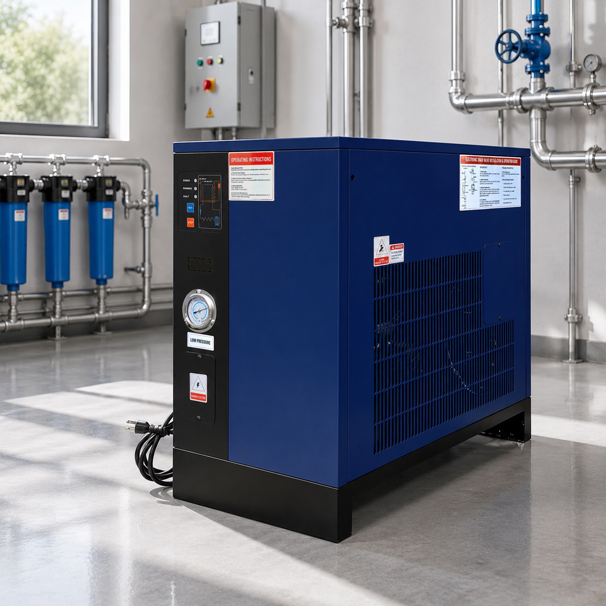 Dexmalle  134CFM Refrigerated Air Dryer for 15HP And 20HP And 30HP Air Compressors Sansujyuku sansujyuku.com