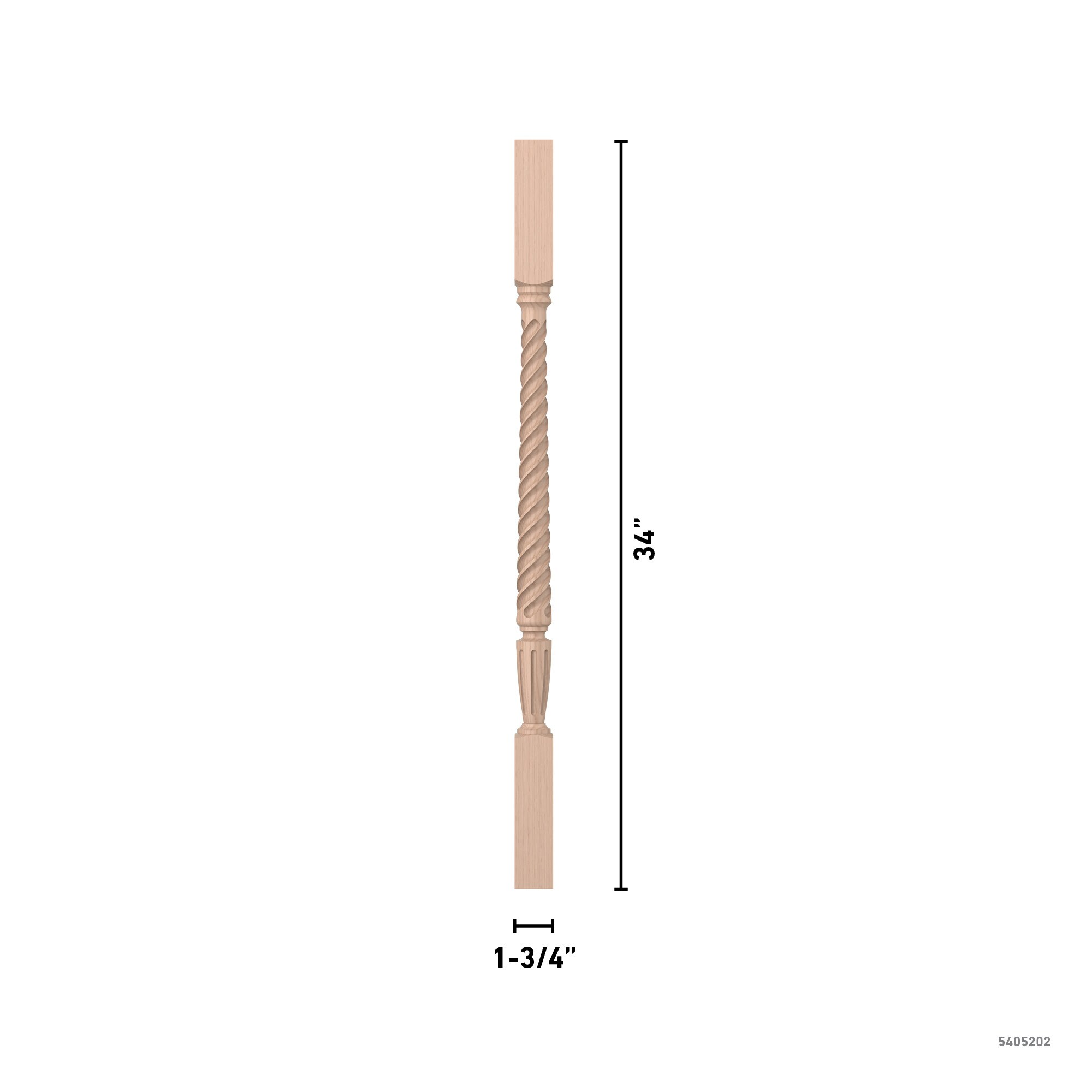 L.J. Smith Stair Systems LJT-2005-M 34 Interior-Stairpart-Balusters - View #4