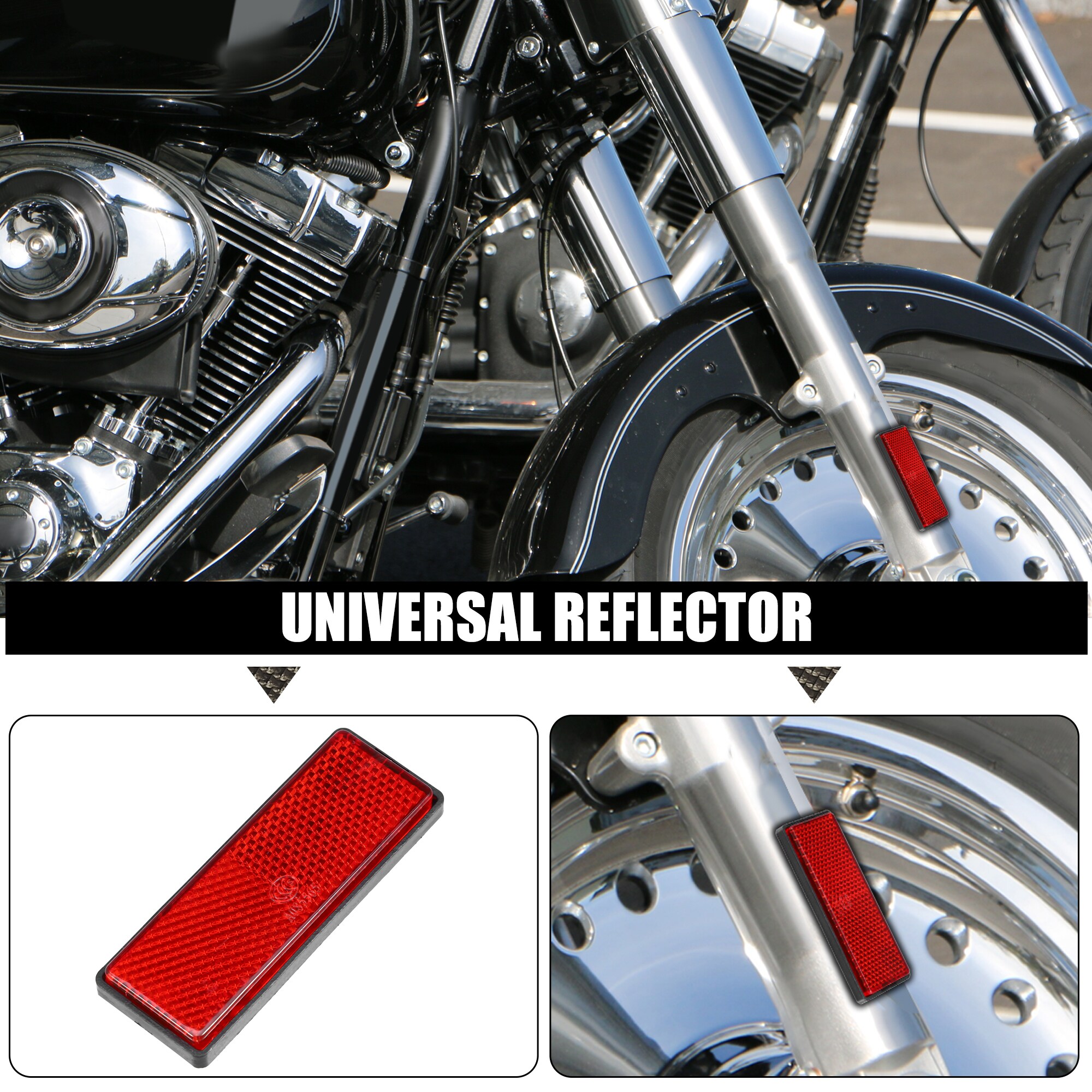 Unique Bargains S26060101UX2519 Driveway-Reflectors - View #2
