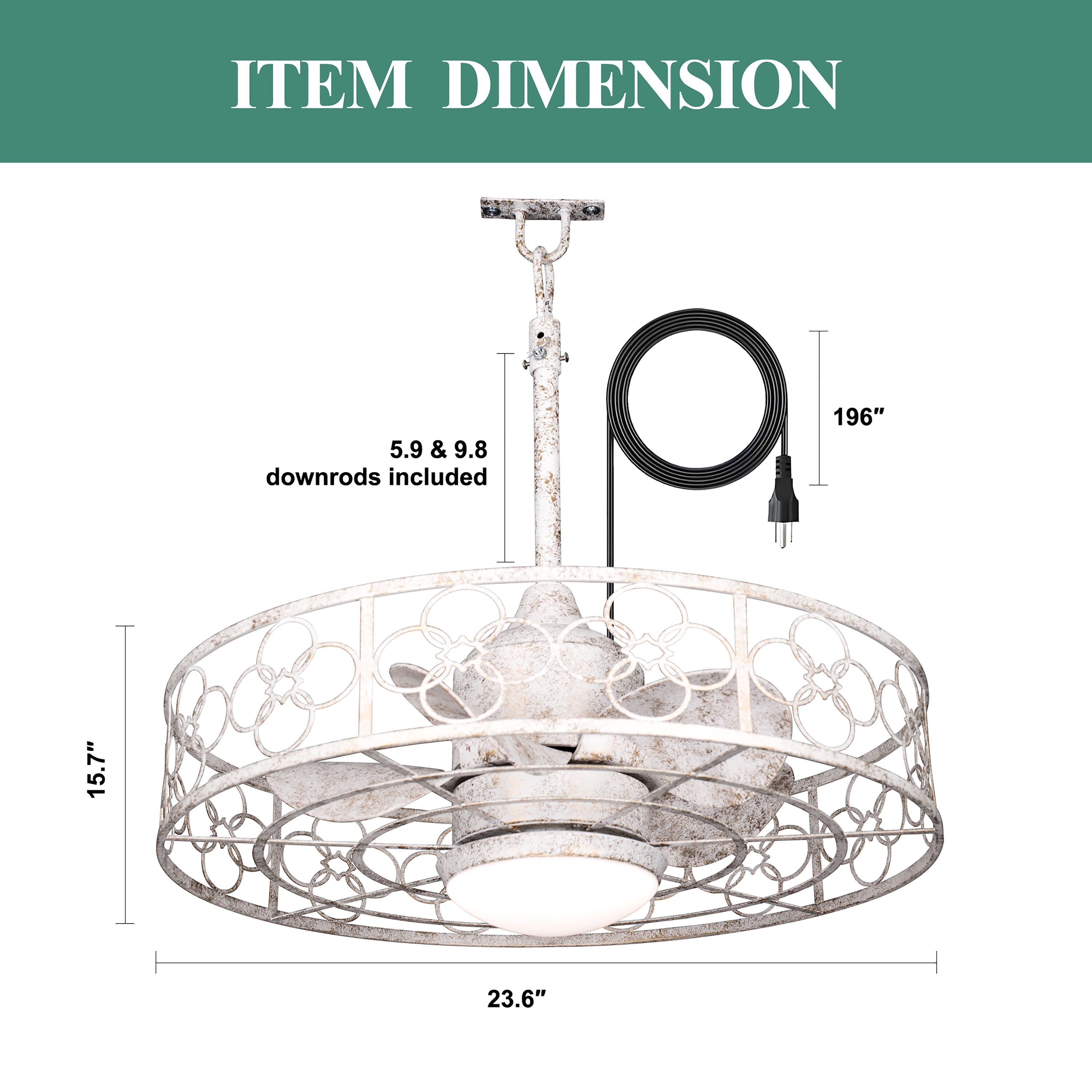 Cusp Barn OT2036 Ceiling-Fans - View #8