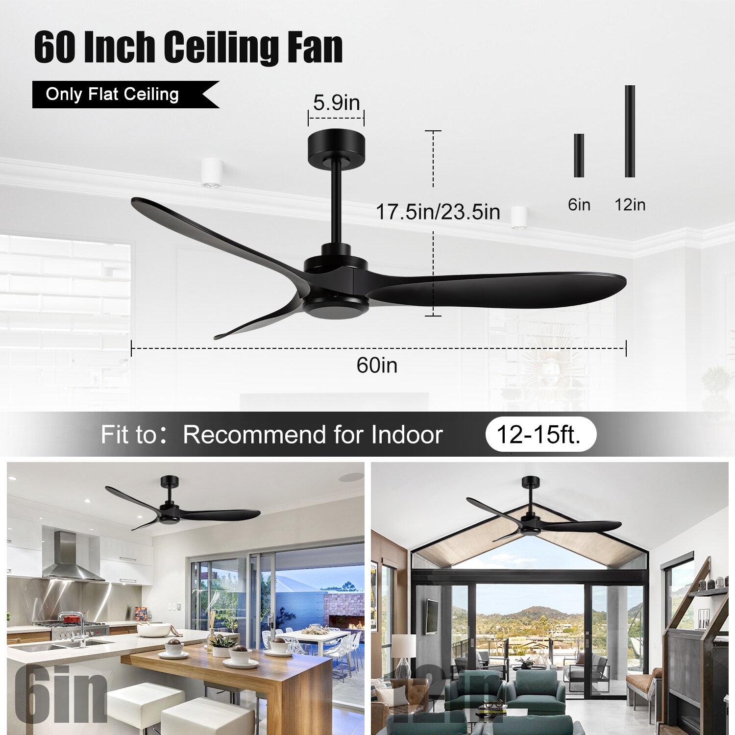 Breezary 24025-GB Ceiling-Fans - View #13