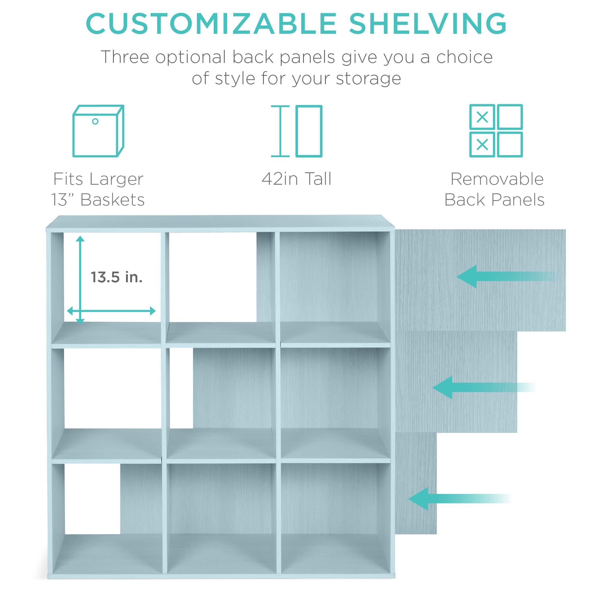 Best Choice Products SKY8757 bookcases - View #3