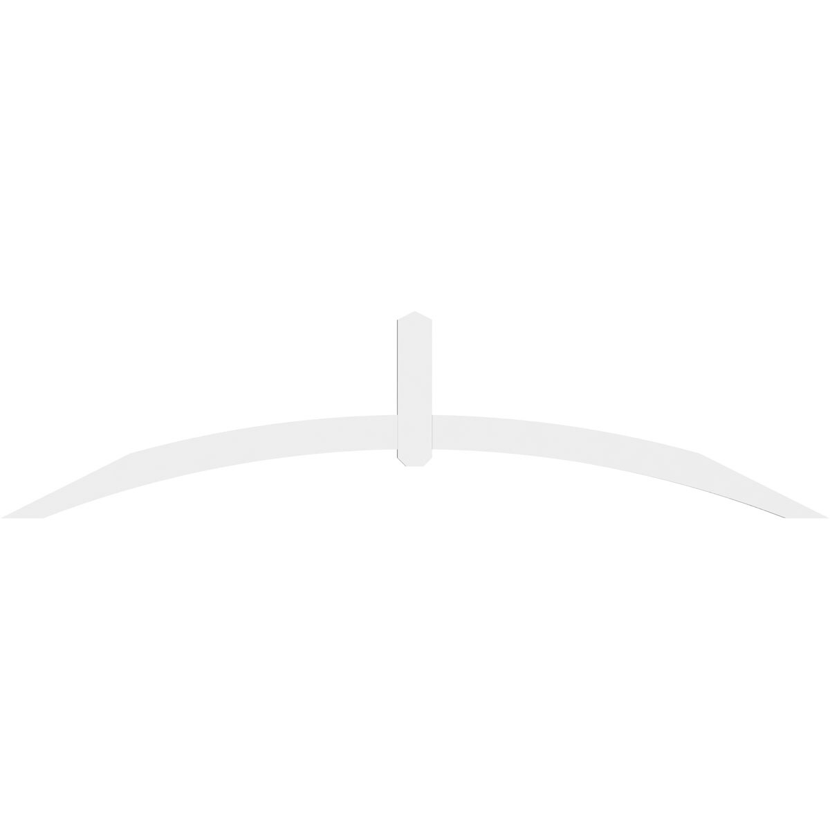 Ekena Millwork GBP096X24X0204ARC00 Exterior-Brackets-Braces - View #2