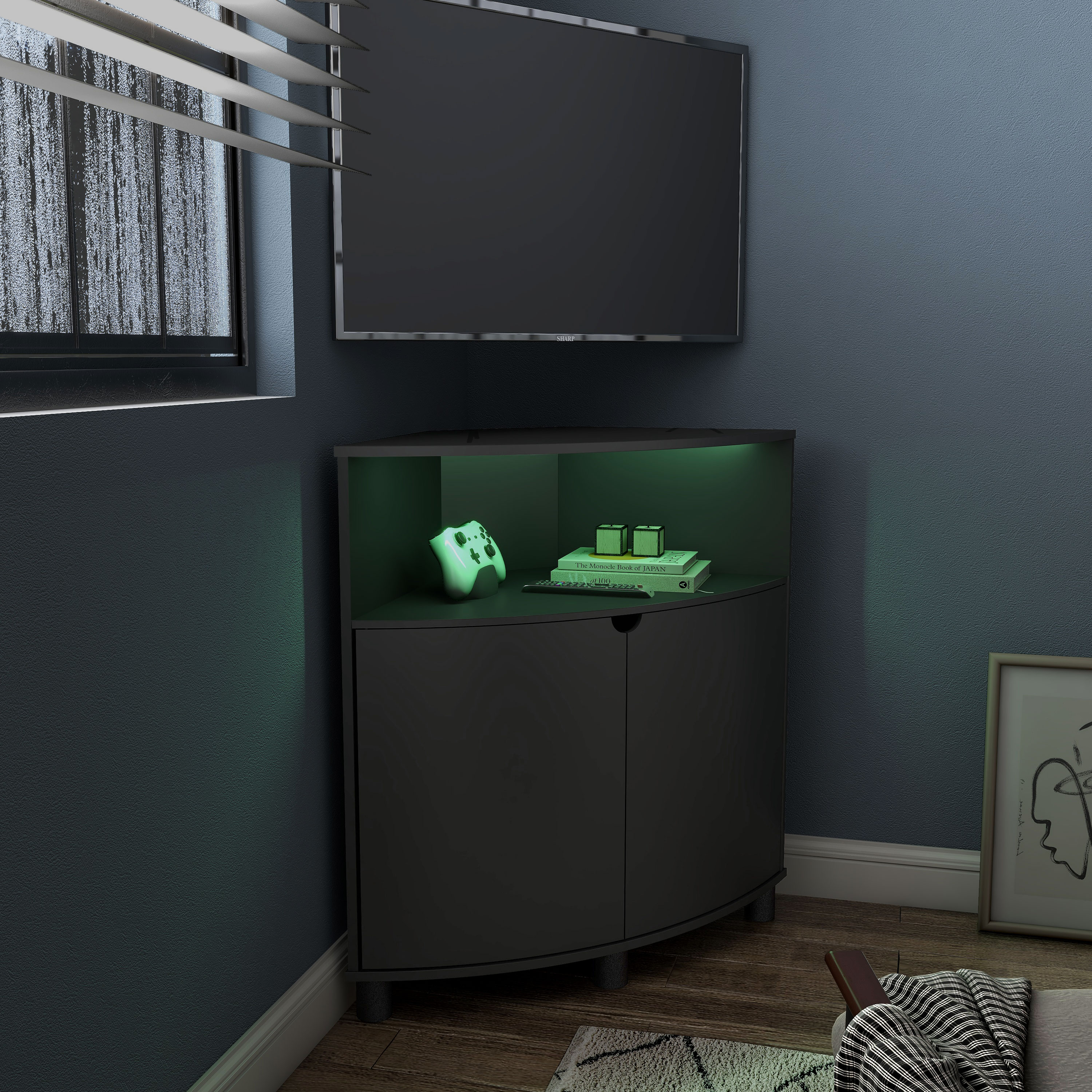 Furniture of America IDI-233209 Gaming-Storage - View #5