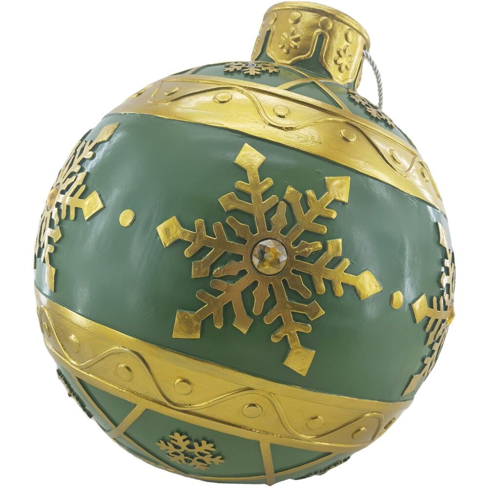  Porcelain Ceramic Snowflake Ornaments - Pack of 12