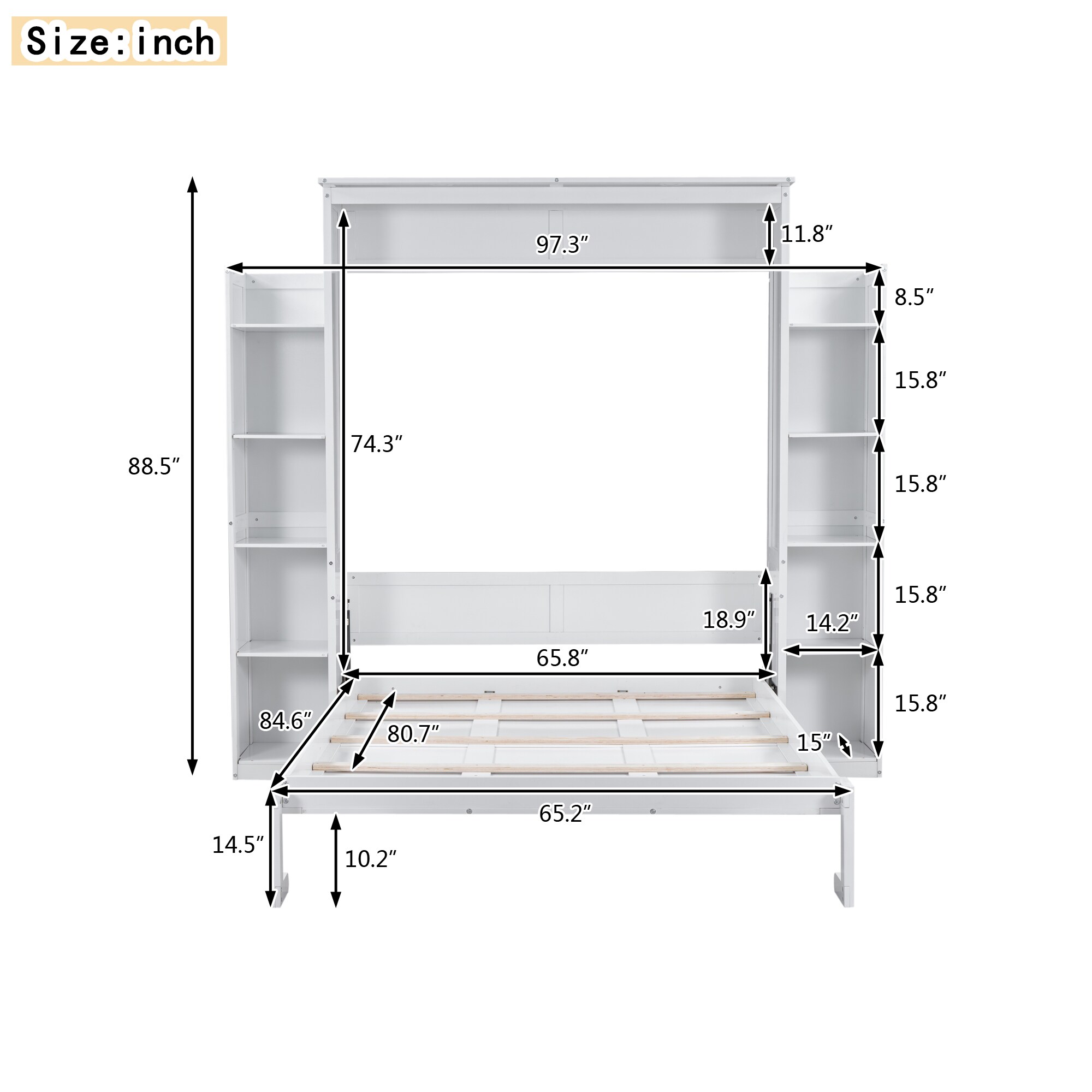 JIMSMAISON JMLFFB29W beds - View #10