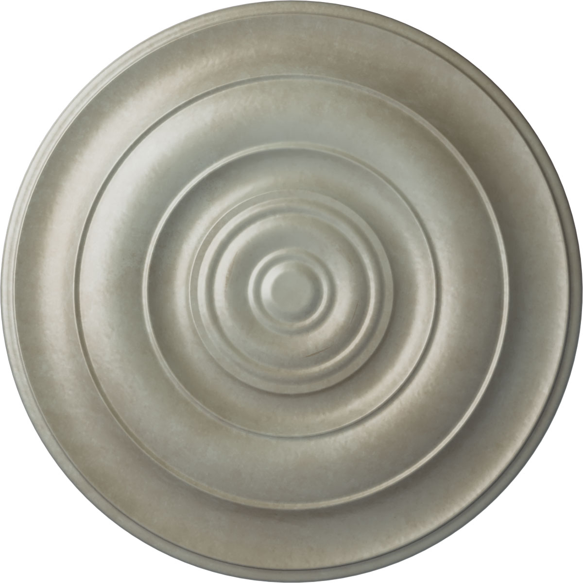 Ekena Millwork CM18NIFLS Niobe 18-in W x 18-in L Painted Flash Gold Polyurethane Whole Ceiling Medallion