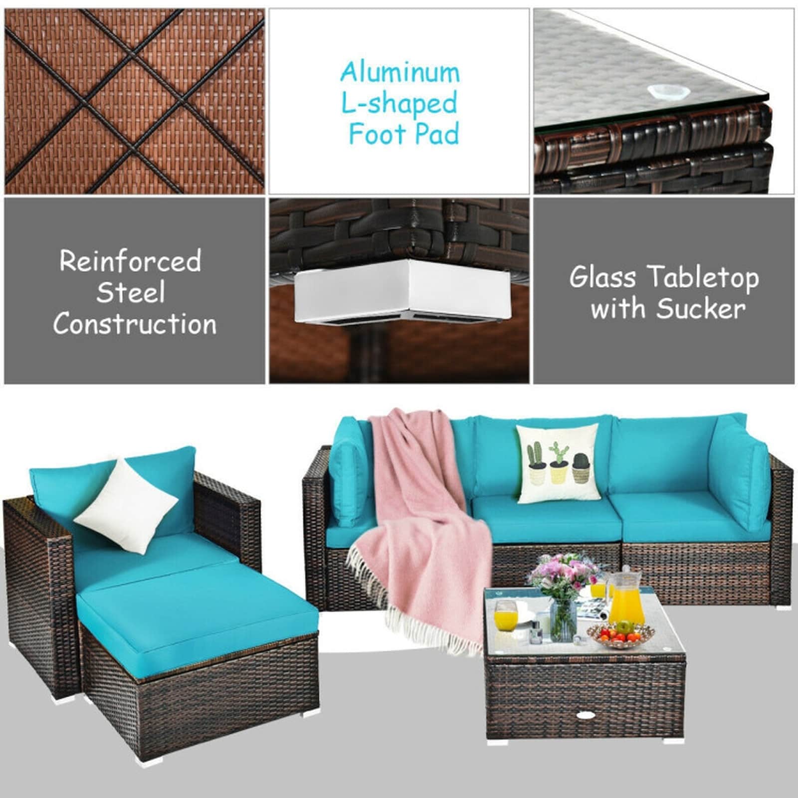SUGIFT LW102SUGHY0356 Patio-Sofas-Daybeds - View #4
