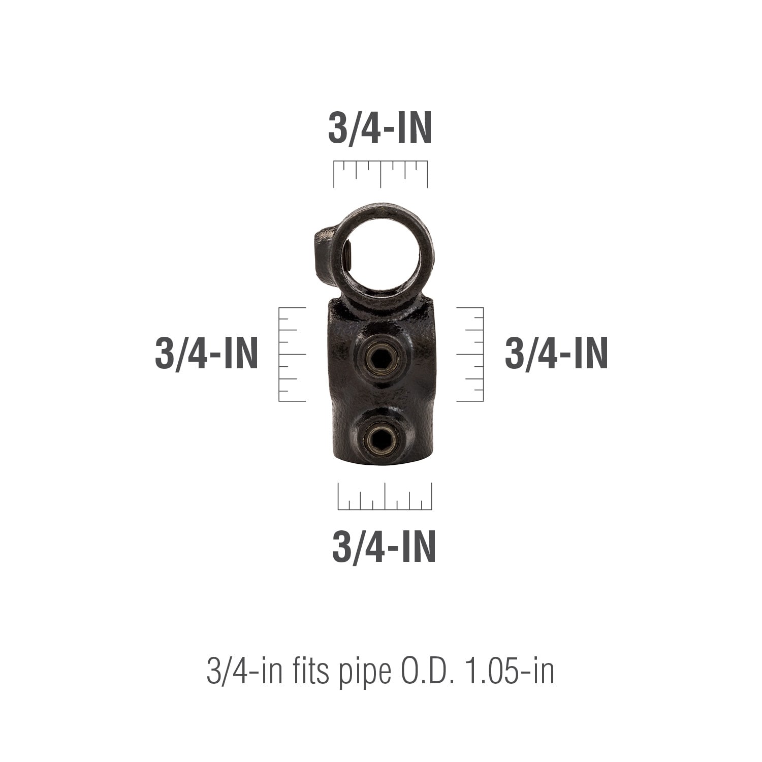 SteelTek 686-504HC Structural-Pipe-Fittings - View #3