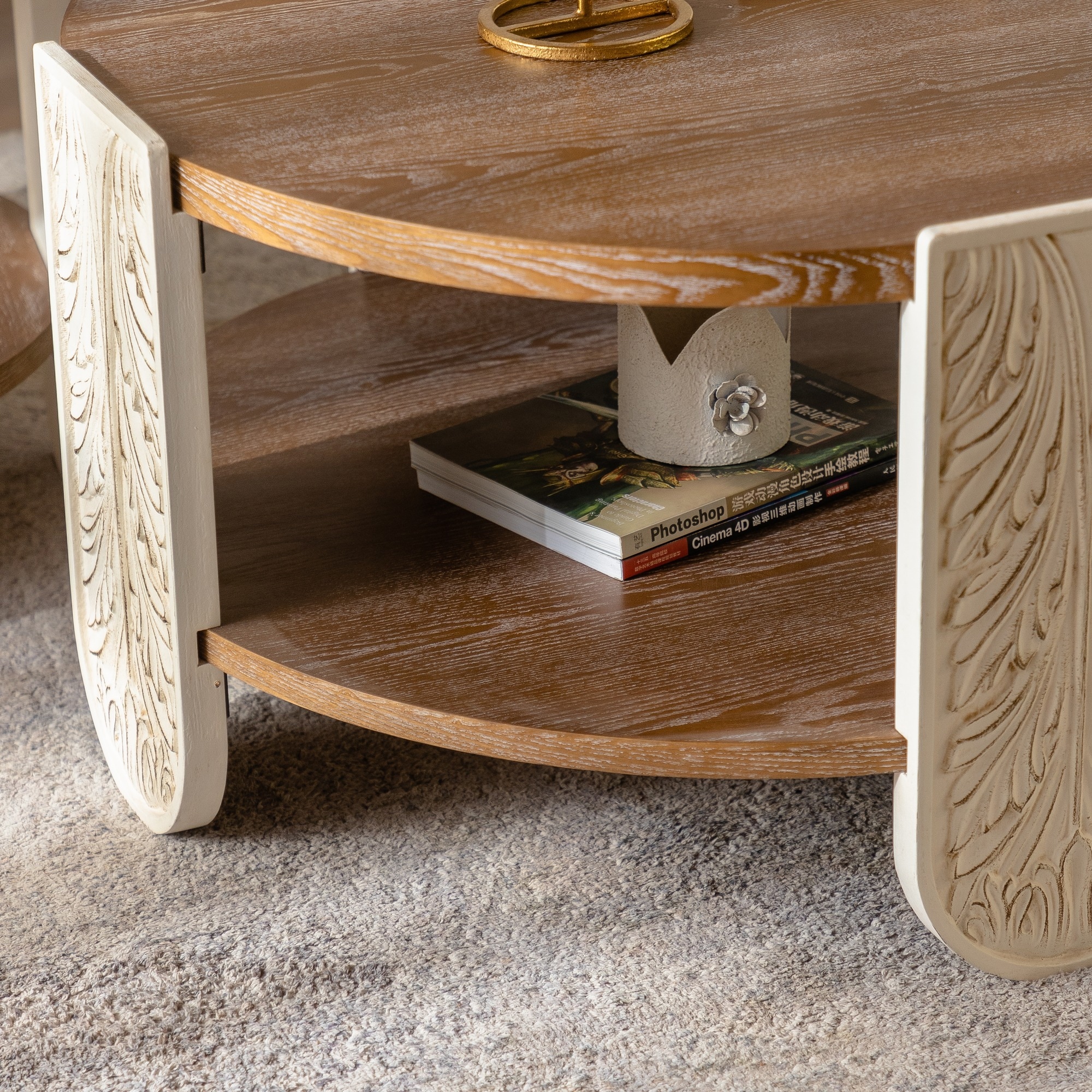 HyperDrop Cart W-W3158P297426 Coffee-Tables - View #3