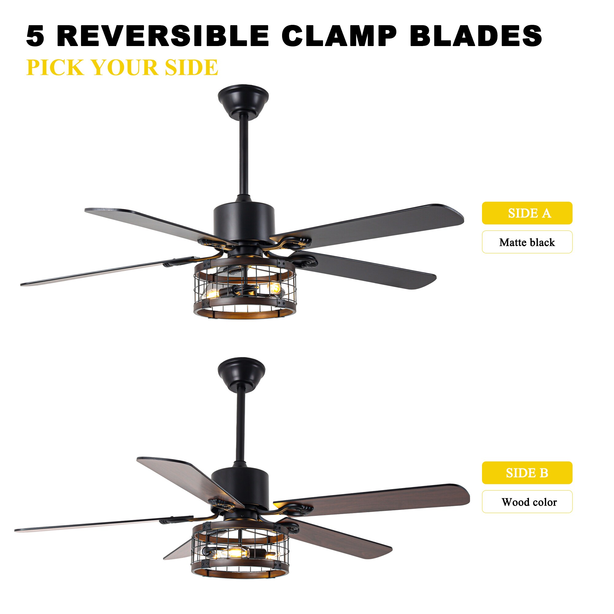 Oaks Decor DC5220OKEL Ceiling-Fans - View #10