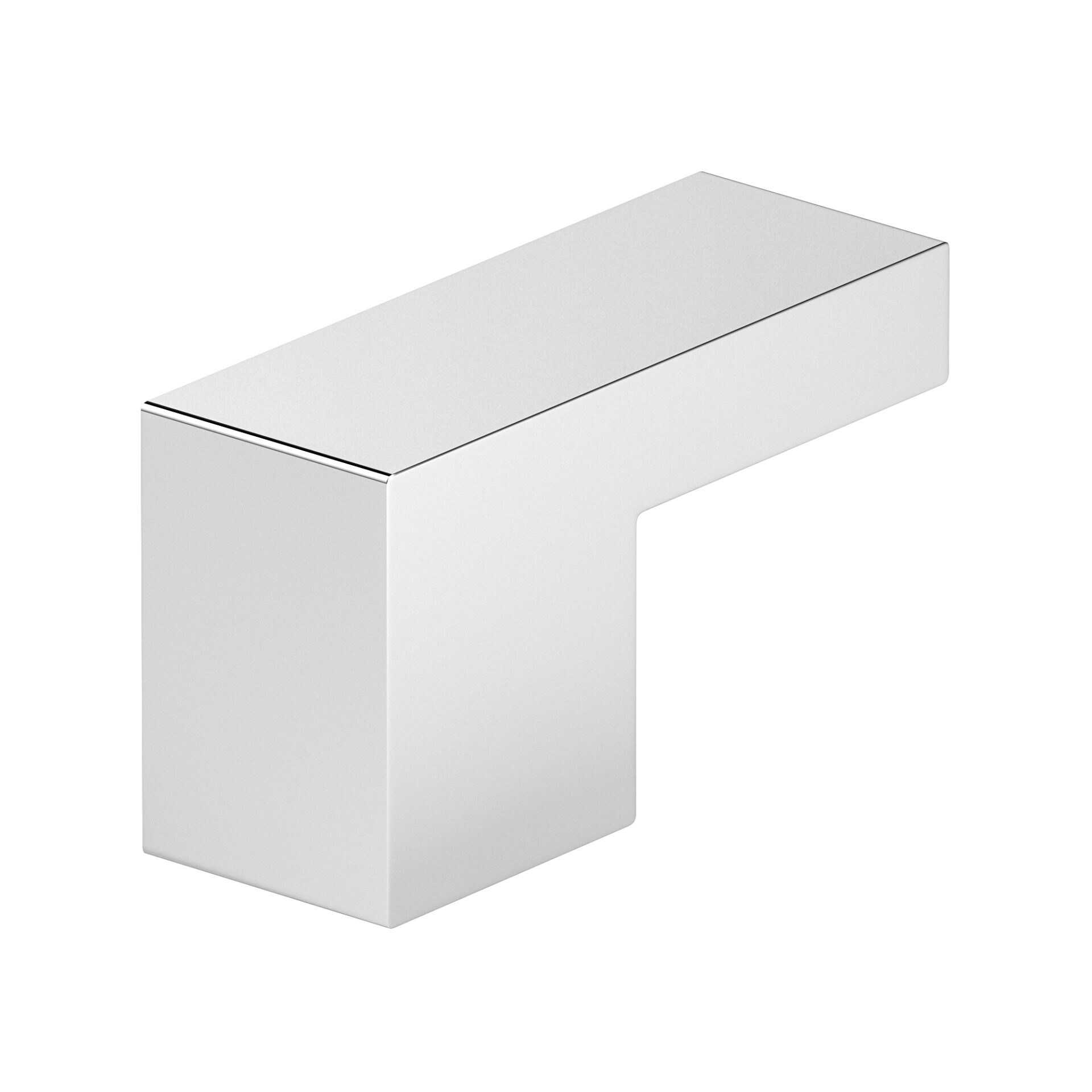 Richelieu 79761654140 5/8-in , 16mm Center to Center Chrome Rectangular Handle