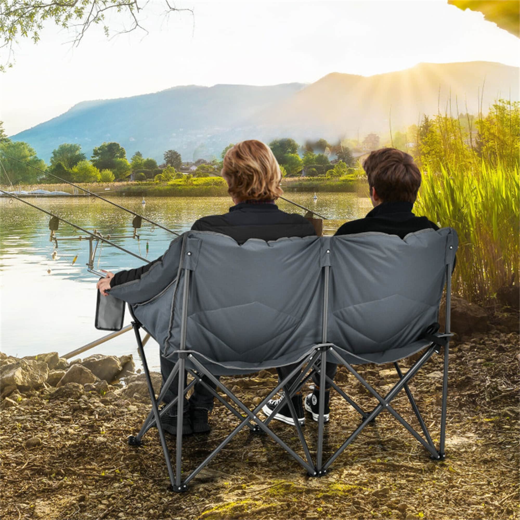 BABOOM BOM-70772GR-CO Beach-Camping-Chairs - View #3