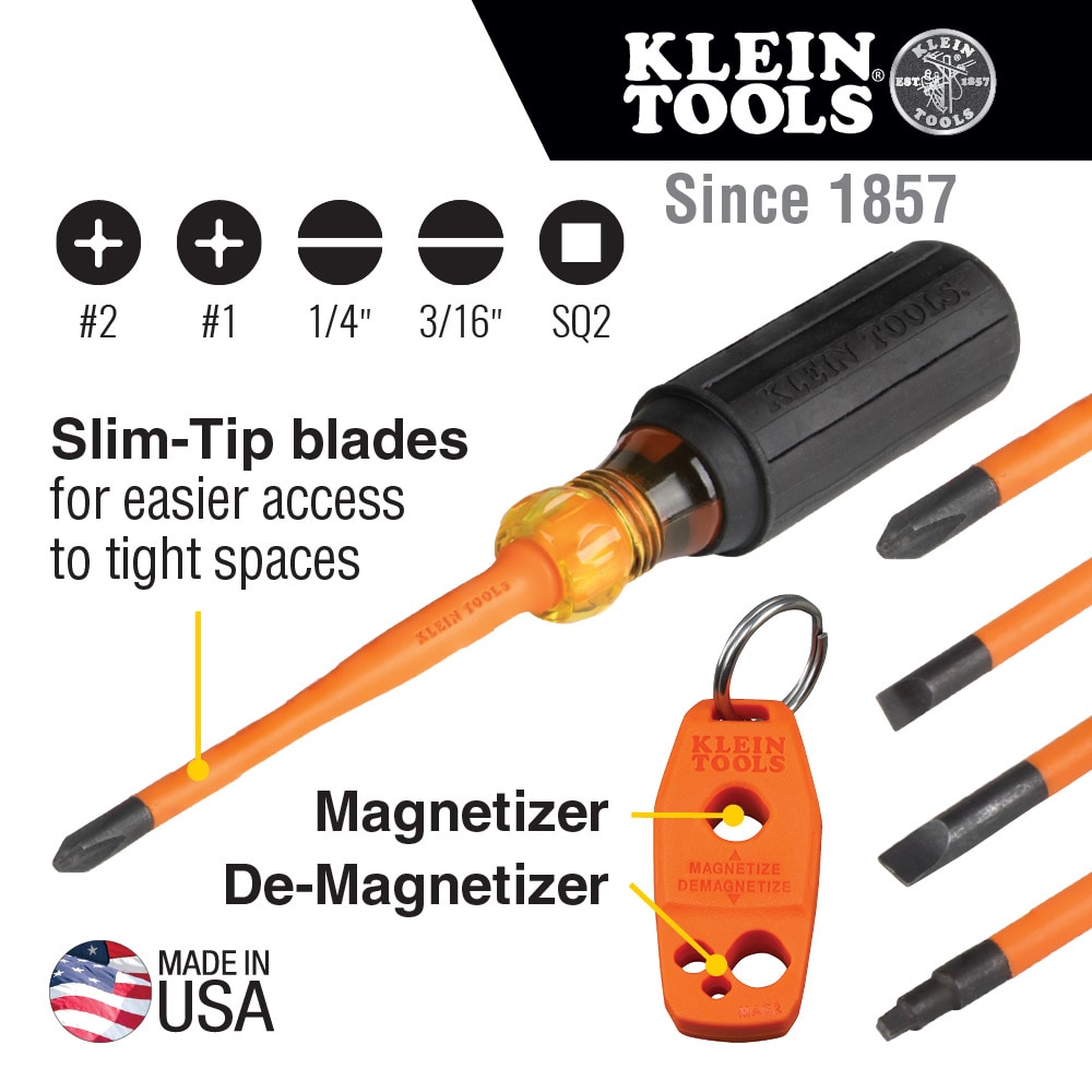 Klein Tools 33736INS Screwdrivers-Individual - View #2