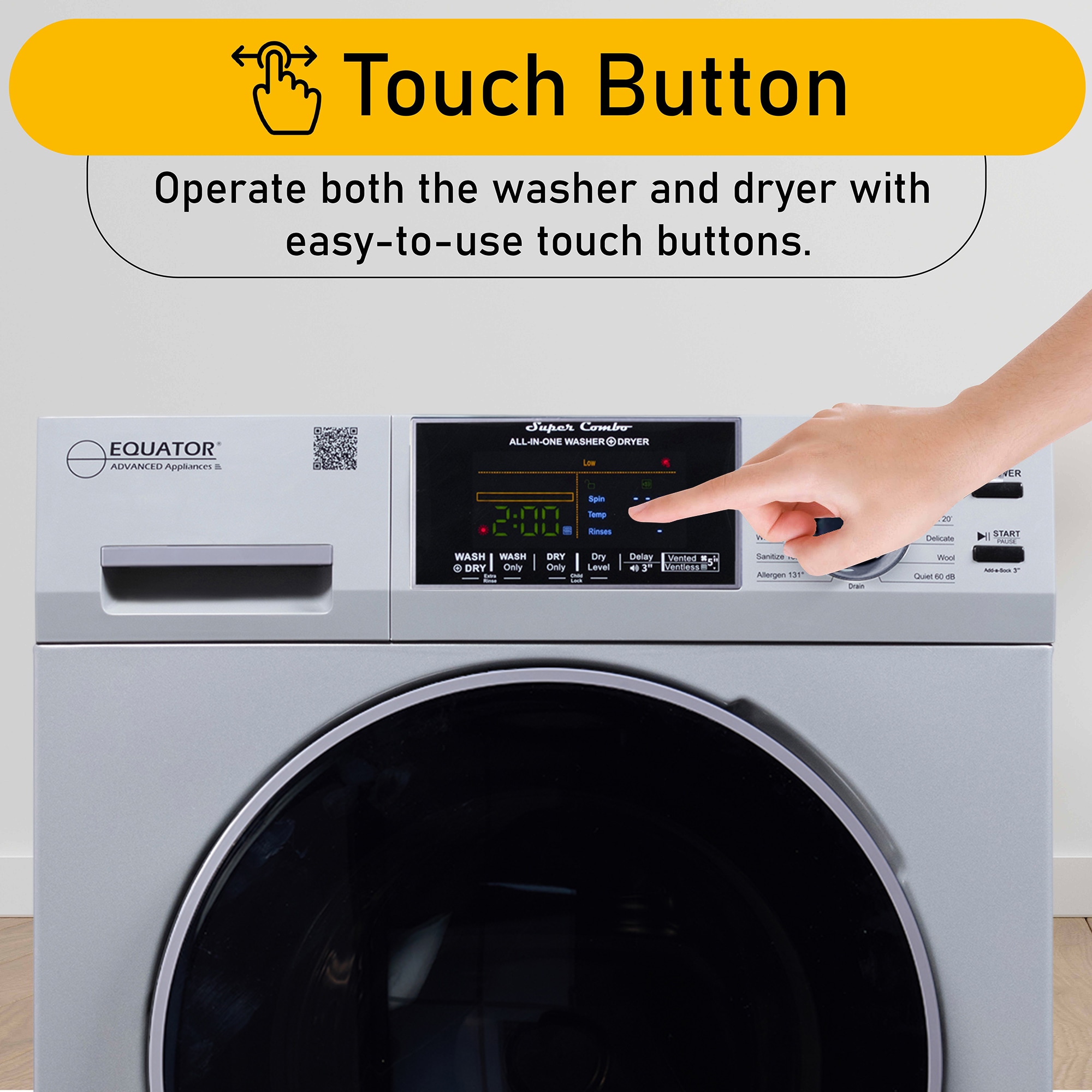 Equator Advanced Appliances EZ 4600 S Combination-Washers-Dryers - View #16