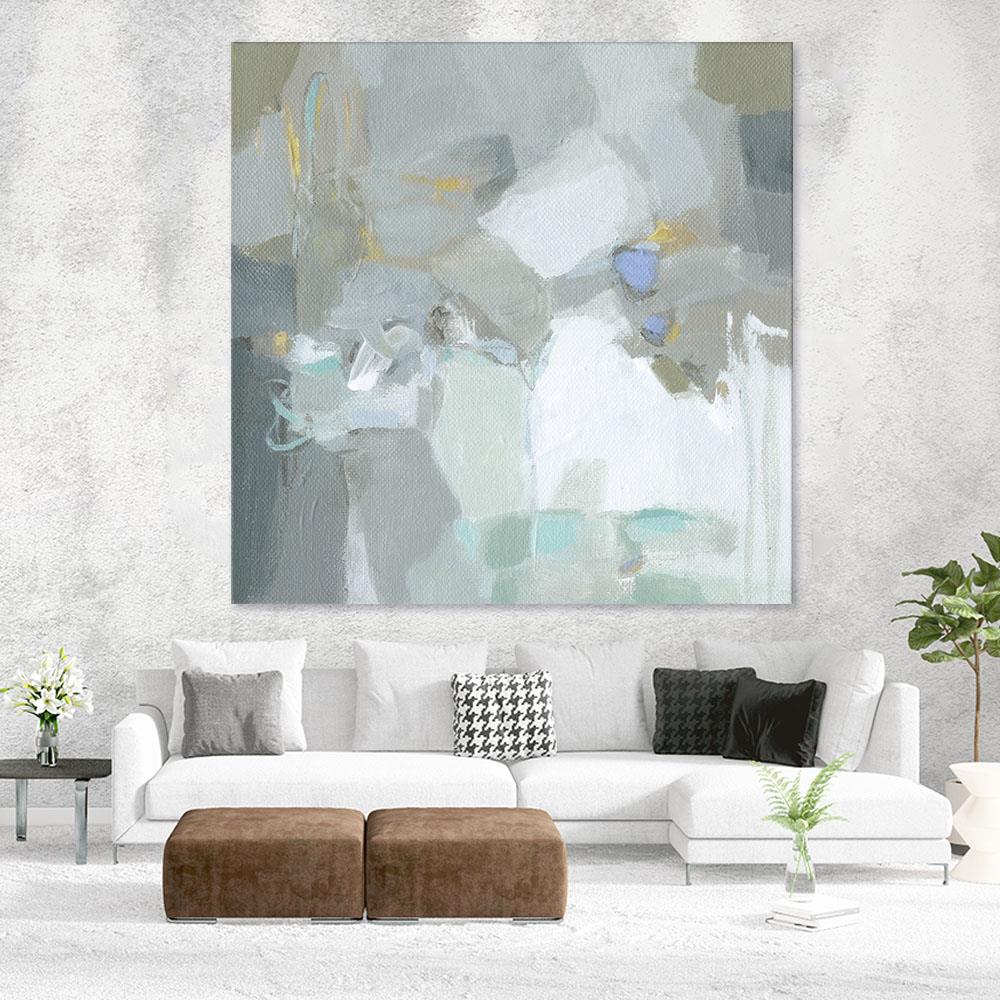GIANT ART 72-in H x 72-in W Abstract Print on Canvas at Lowes.com