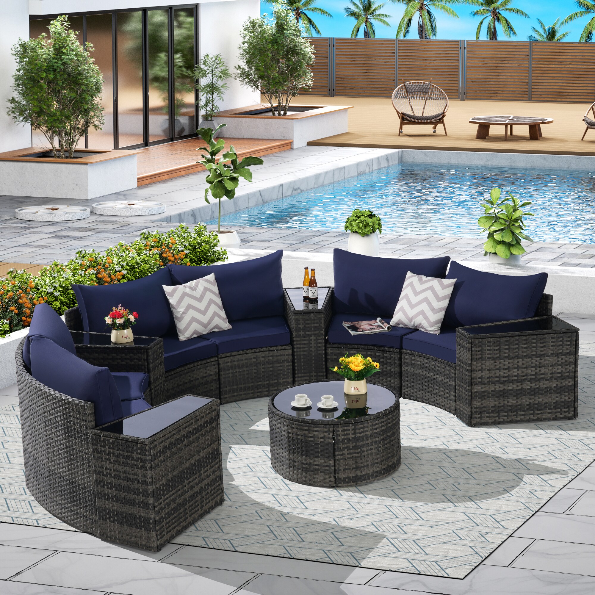 SINOFURN SYB670030NY Patio-Sofas-Daybeds - View #2