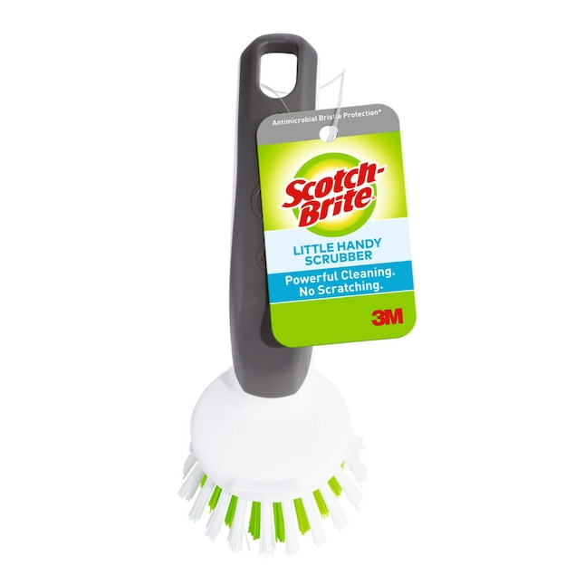 Dawn Poly Fiber Scrub Brush with Soap Dispenser in the Kitchen Brushes  department at