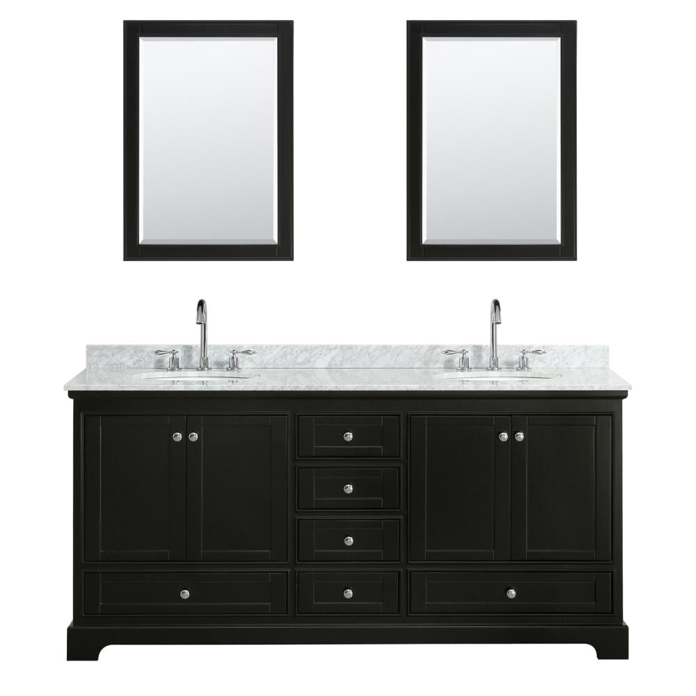 Wyndham Collection WCS202072DDECMUNOMED Bath-Vanity-Combo - View #3