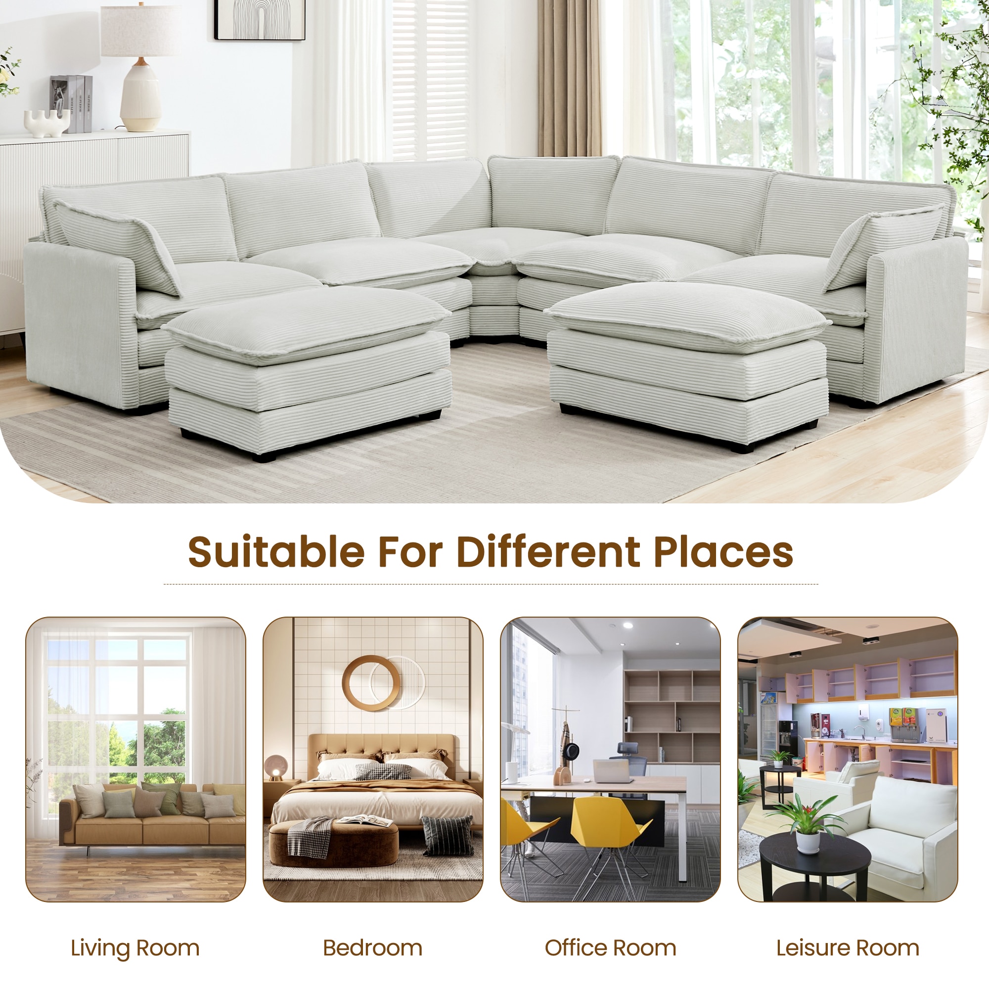 JEAREY LDTZ-BK Sofas-Loveseats - View #8