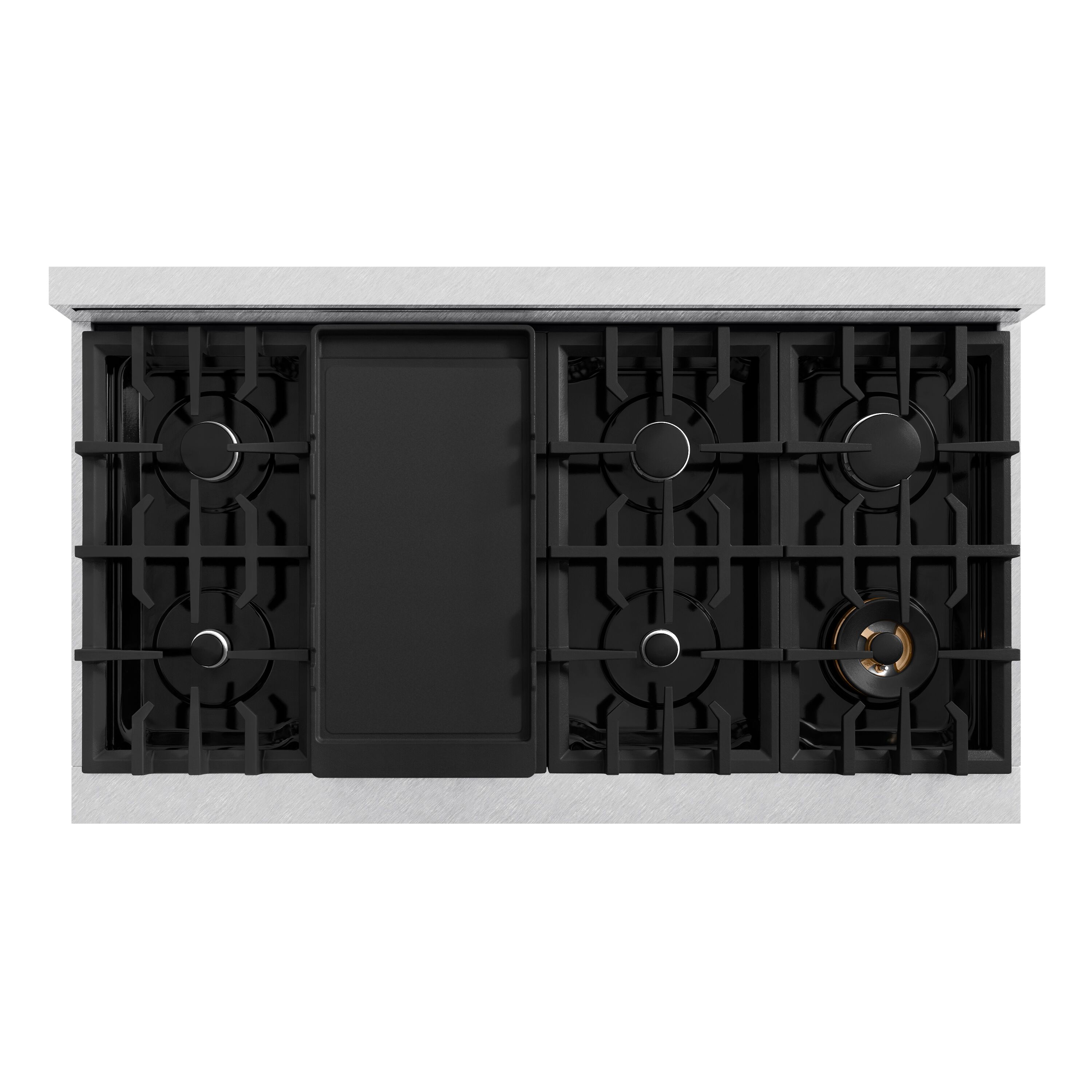 ZLINE KITCHEN & BATH HGRS-BLM-48 Double-Oven-Gas-Ranges - View #3