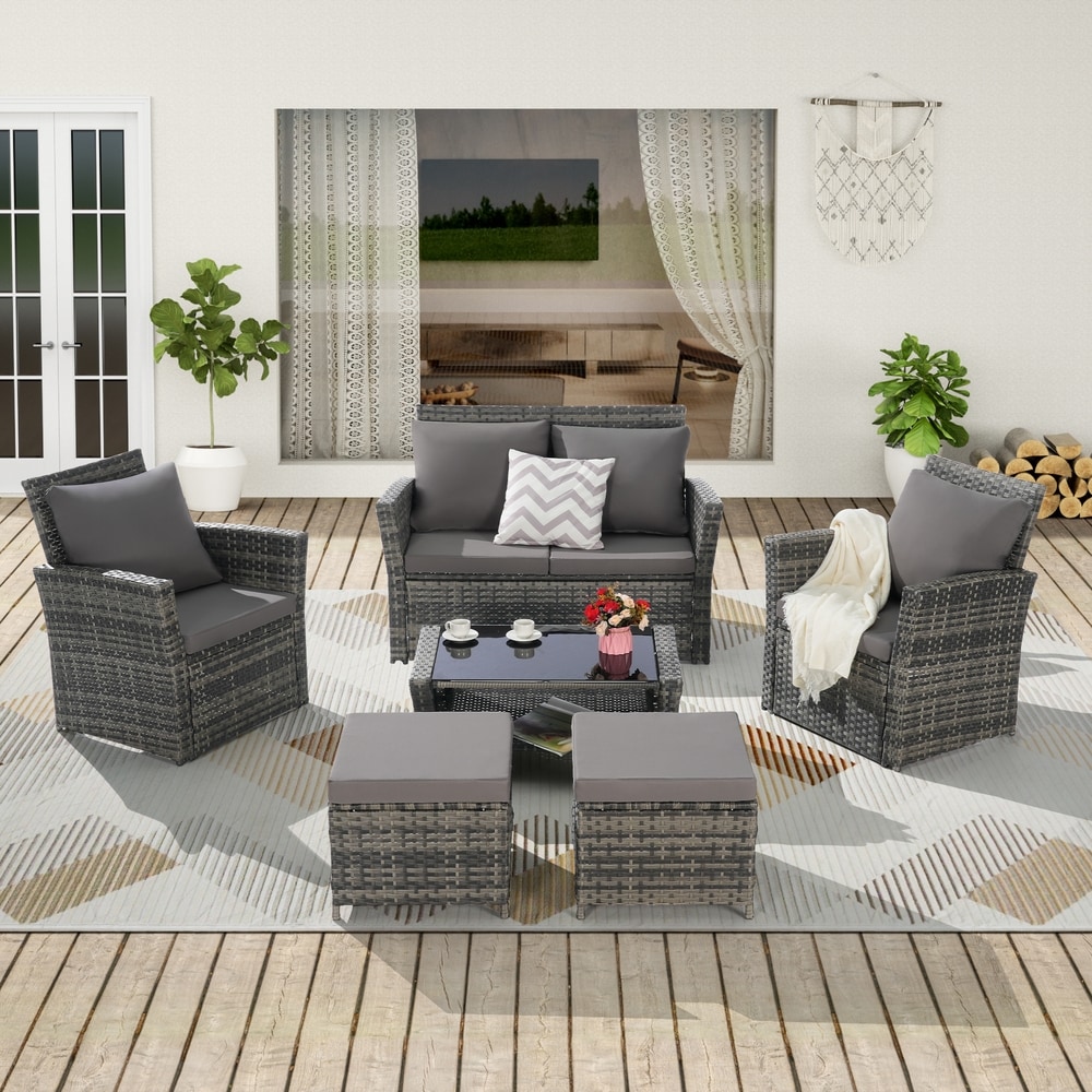 SANSTAR LRS-WS103LY Patio-Conversation-Sets - View #2