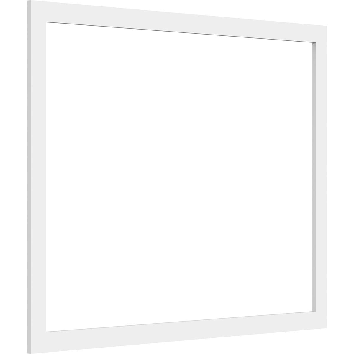 Ekena Millwork 34-in x 26-in Smooth White PVC Fretwork Wall Panel