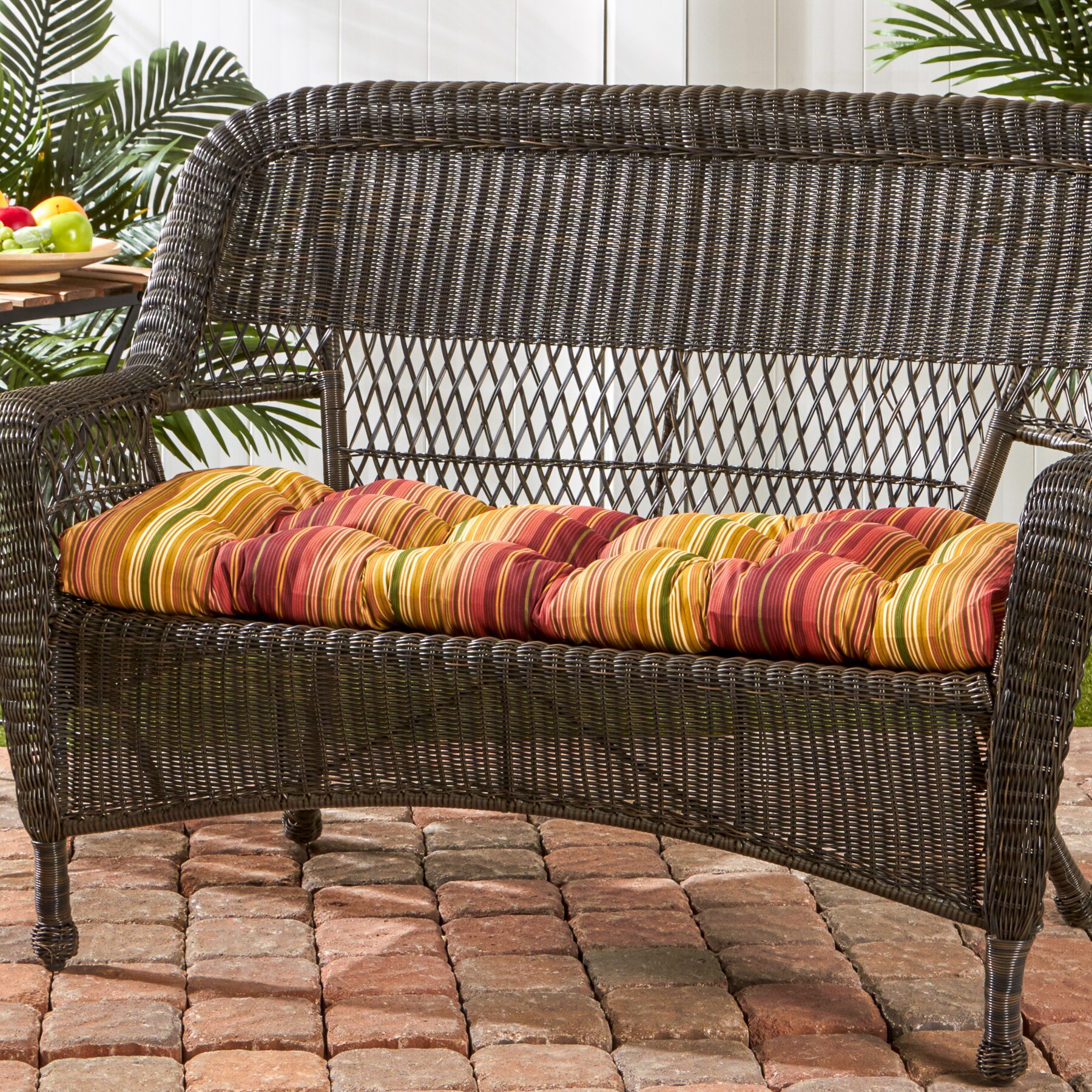 Greendale Home Fashions OC4805-KINNABARI Patio-Furniture-Cushions - View #7