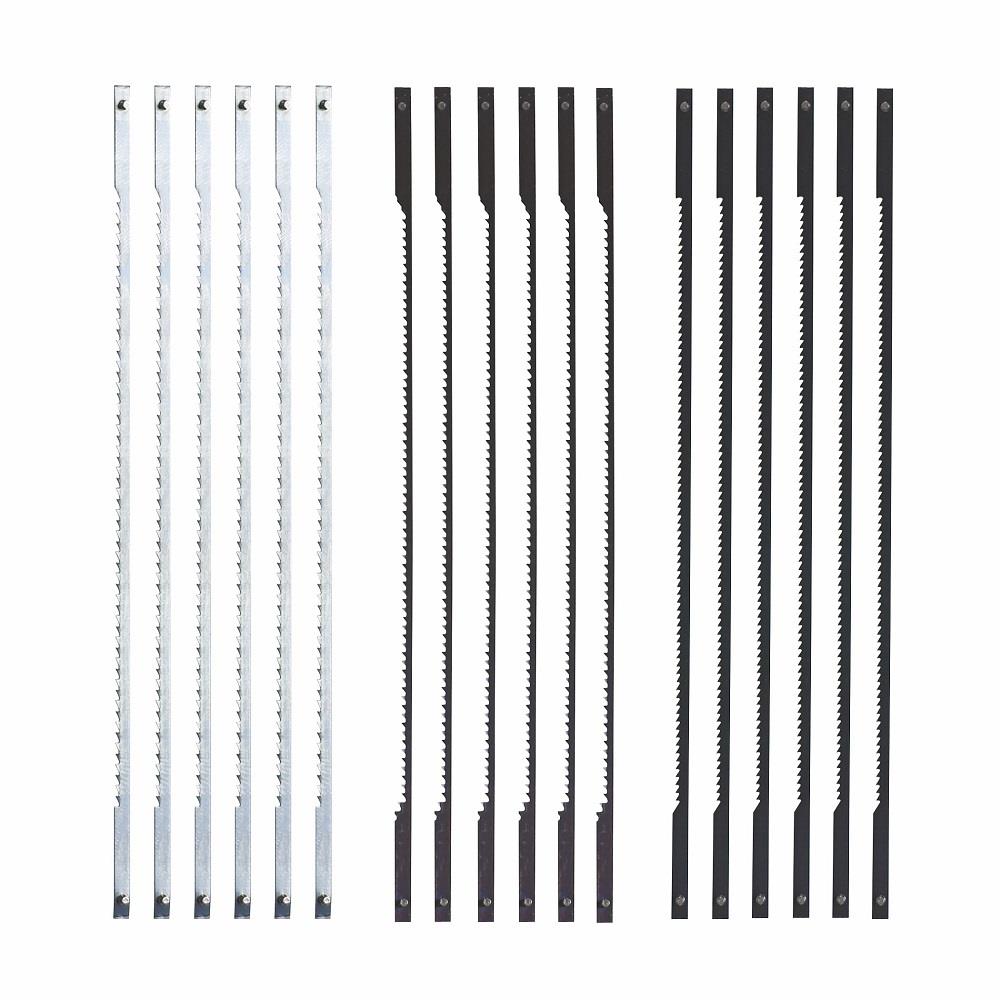 4 Pack 18 Piece 5" Pin End Scroll Saw Blades Assortment ~ New 