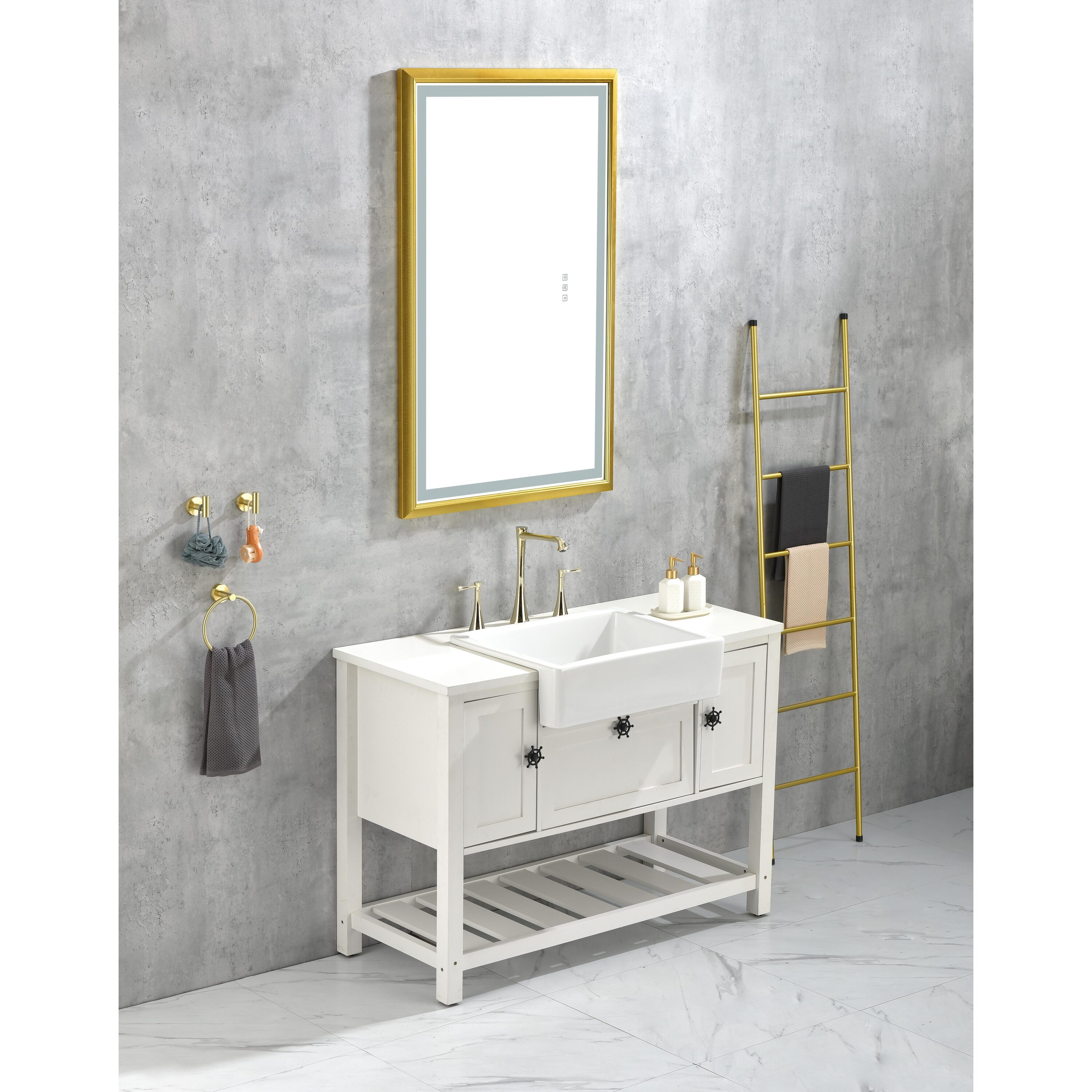 Bayfeve BF-178372-MIR Framed-Bath-Mirrors - View #8